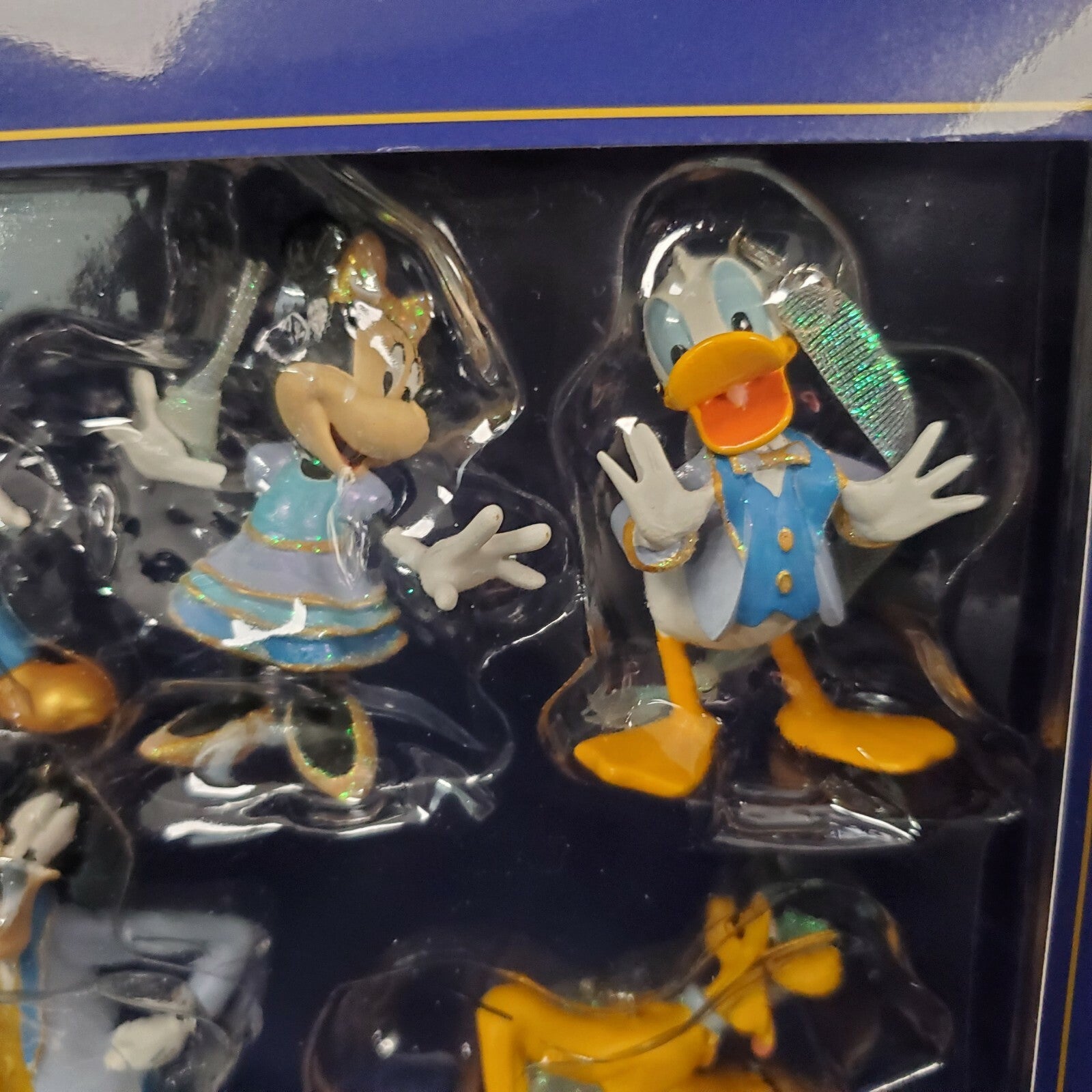 2021 Walt Disney World 50th Anniversary 5 Ornament Box Set Mickey Minnie Goofy