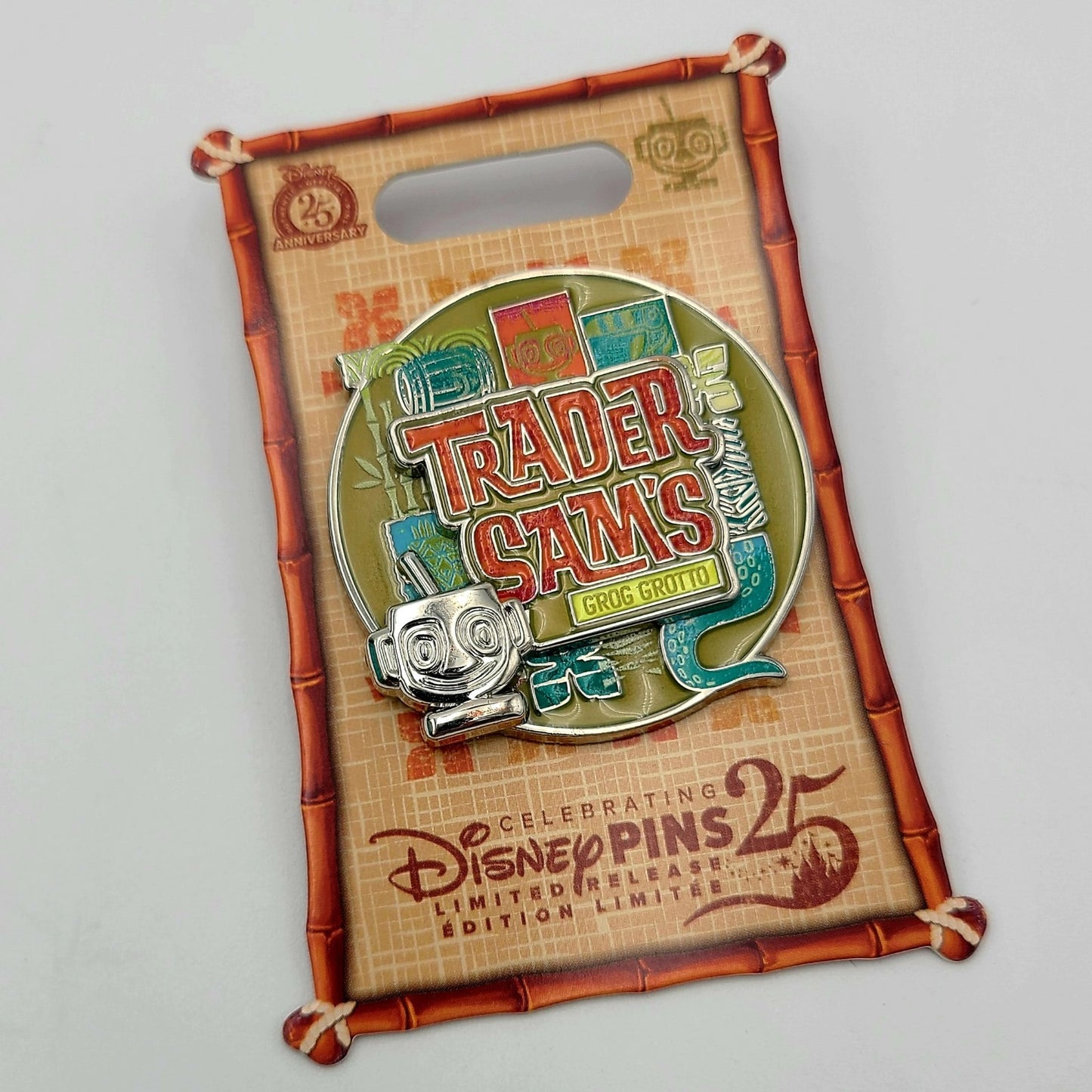 2025 Walt Disney World Parks Polynesian Resort Trader Sam’s Grog Grotto LR Pin