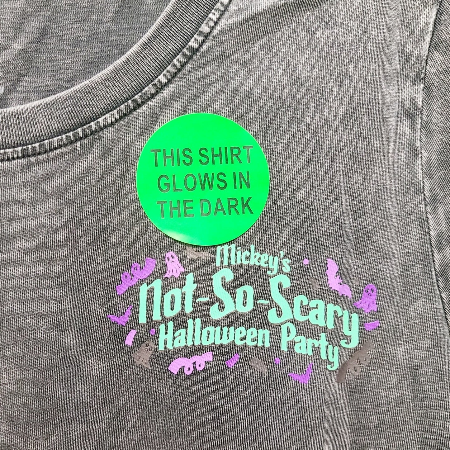 LARGE Disney Park Haunted Mansion Bride Not Scary Halloween Party MNSSHP Shirt