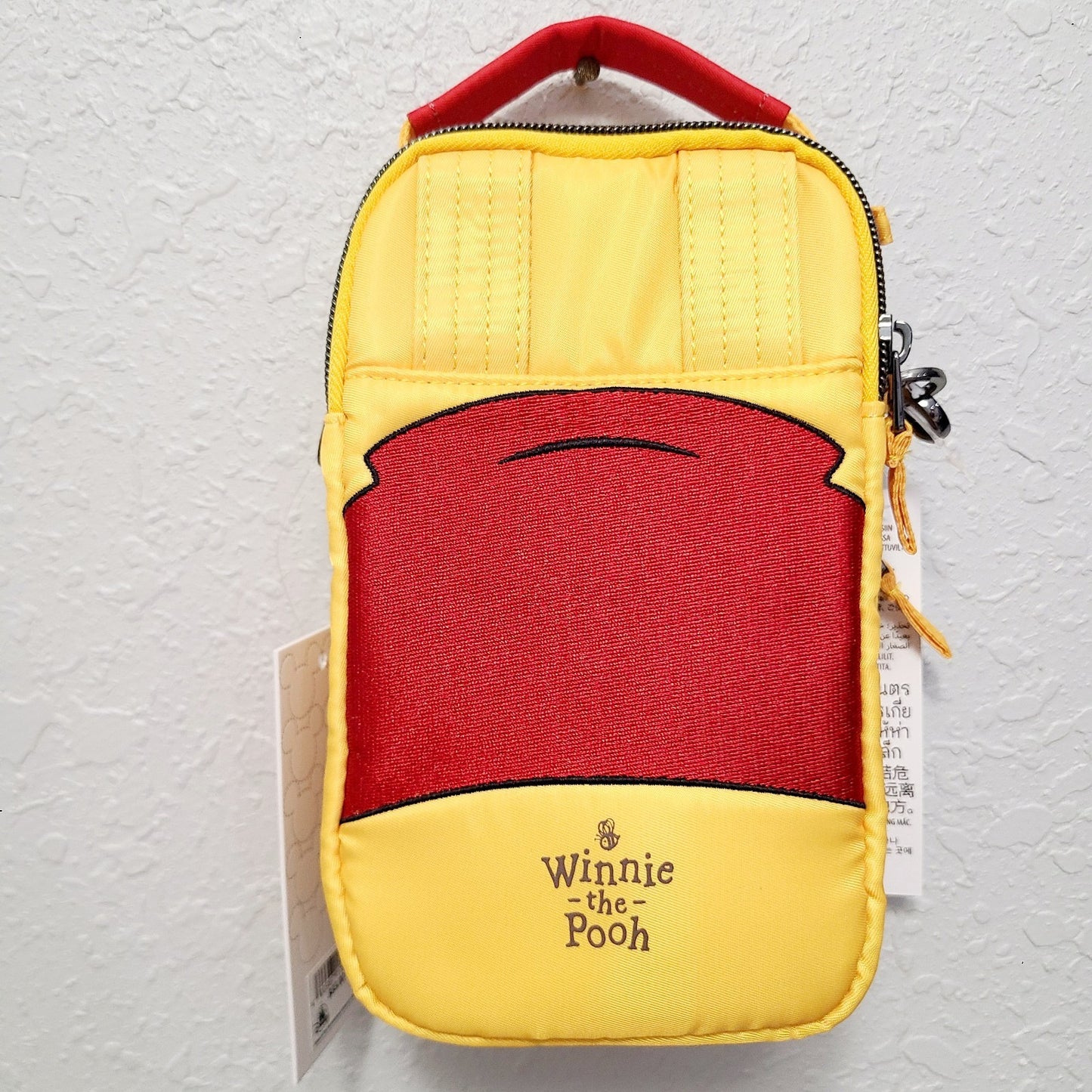 Disney Parks x Lug Winnie the Pooh Skeeter Mini Convertible Yellow Crossbody Bag