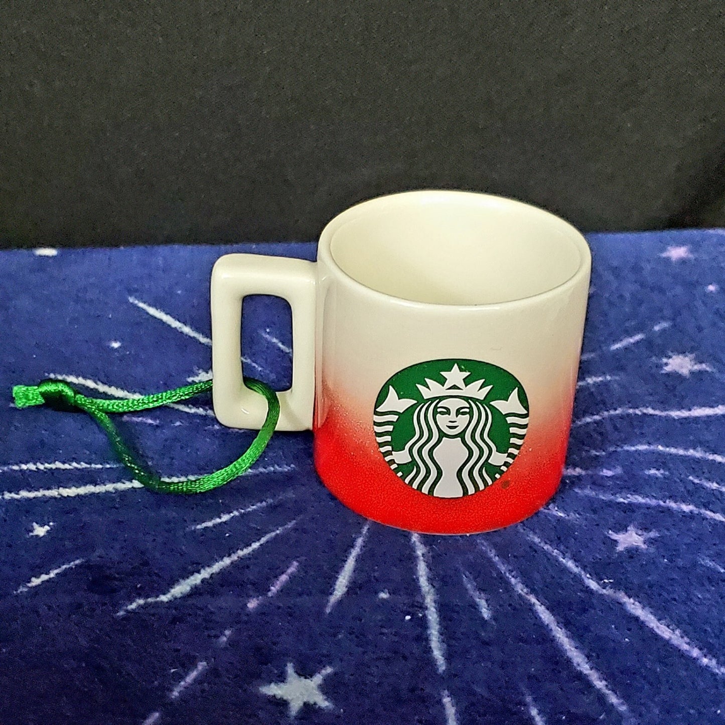 *2022 Ornament* Disney Parks Mickey Mouse Starbucks Christmas Holiday 2" Mug