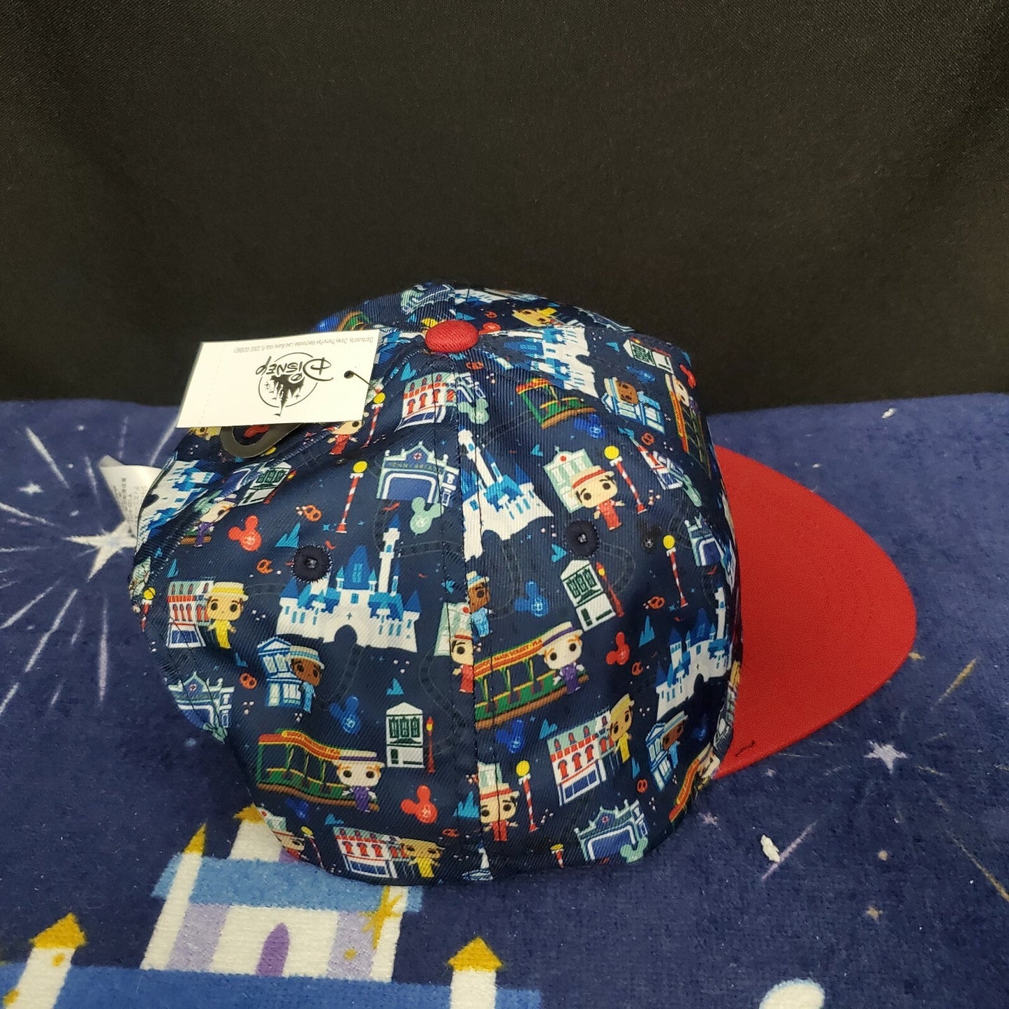 2022 Disney Parks Loungefly Dapper Dans Cap Hat Cinderella Castle NEW WDW