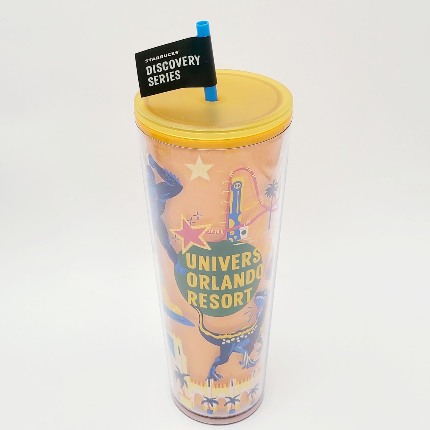2024 Universal Studios Orlando Resort Starbucks Discovery Series Tumbler NEW