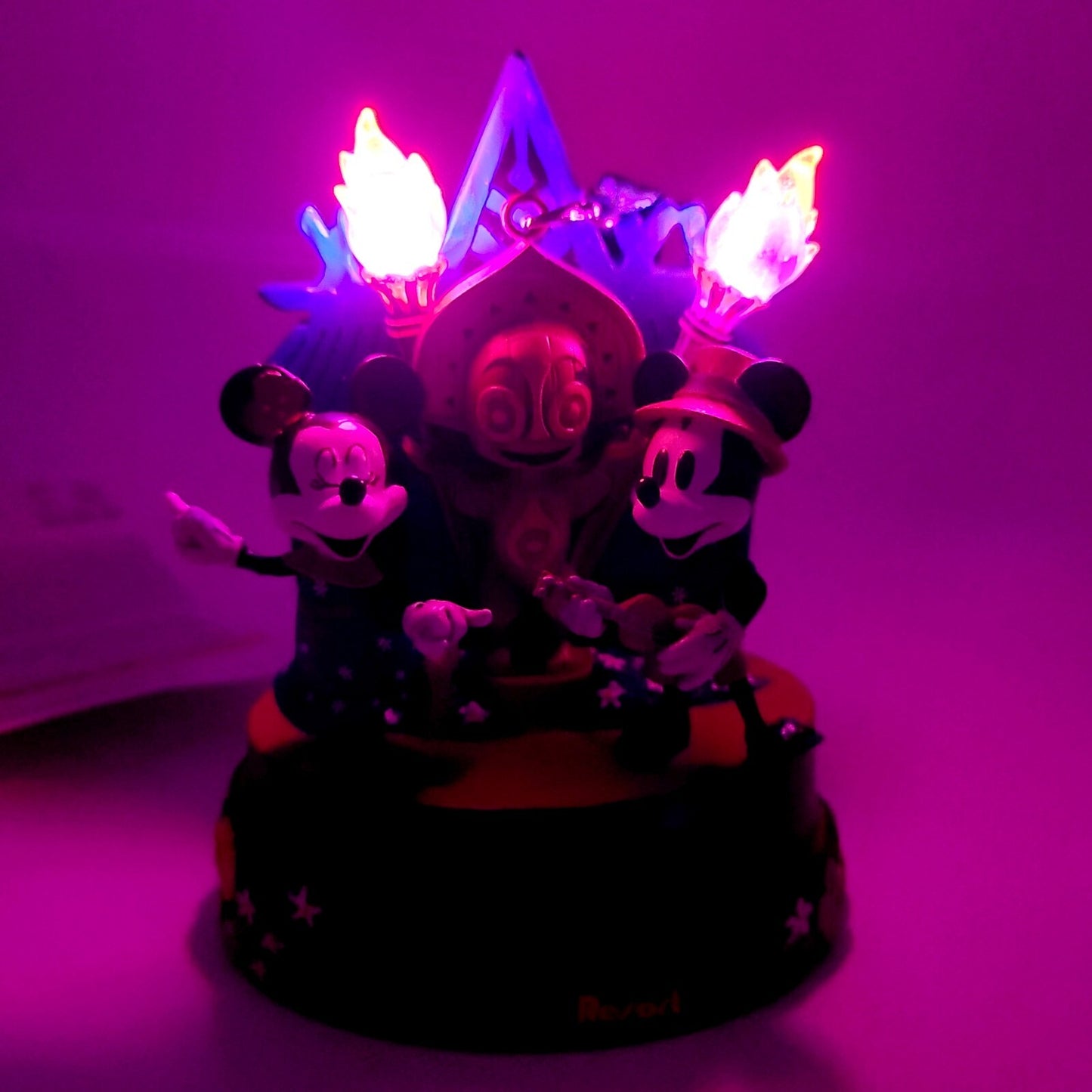 *Light-Up ORNAMENT* Walt Disney World Parks Polynesian Resort Maui Mickey Minnie