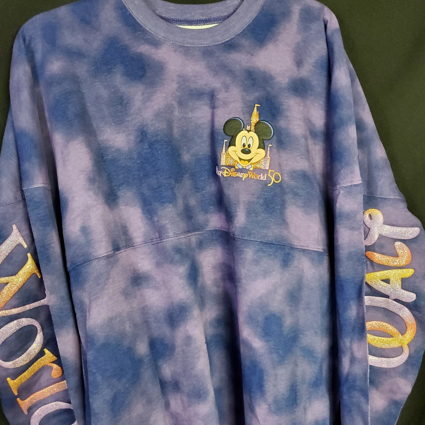 *Adult Medium* 2022 Walt Disney World 50th Anniversary Tie Dye Spirit Jersey NEW