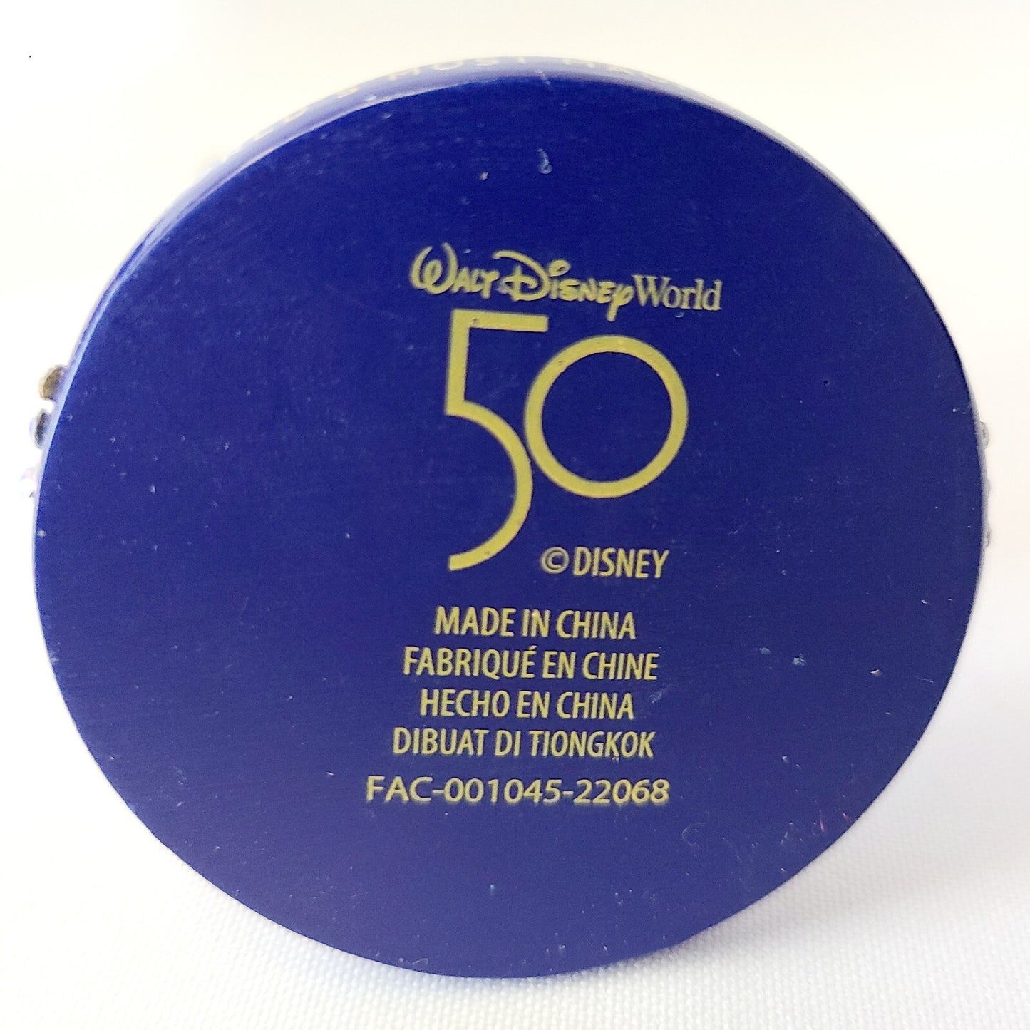 *2 Ornament Set* Walt Disney World Park 50th Anniversary Mickey Minnie Christmas