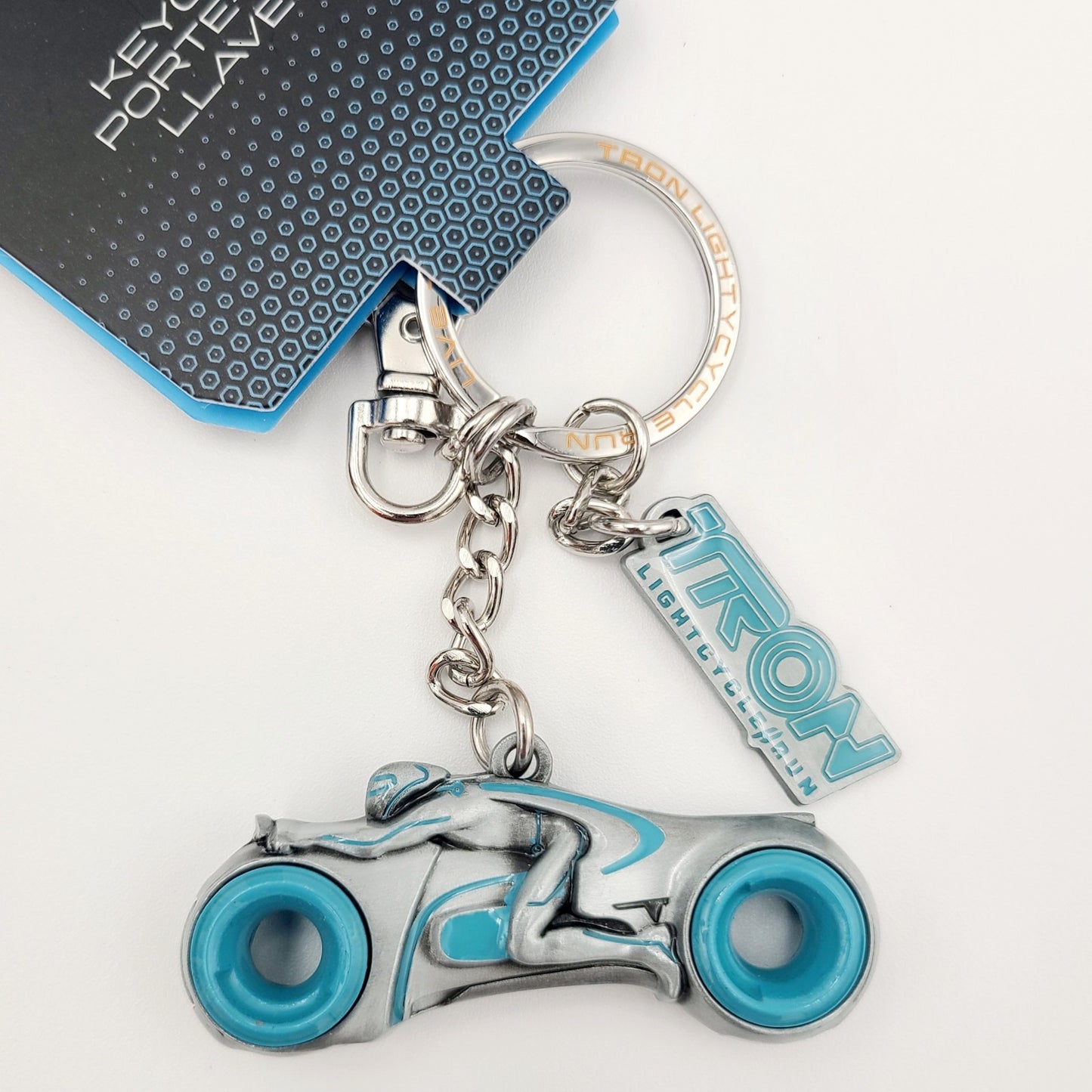 *Keychain* Walt Disney World Parks TRON Lightcycle Run Bike Metal Charms Vehicle