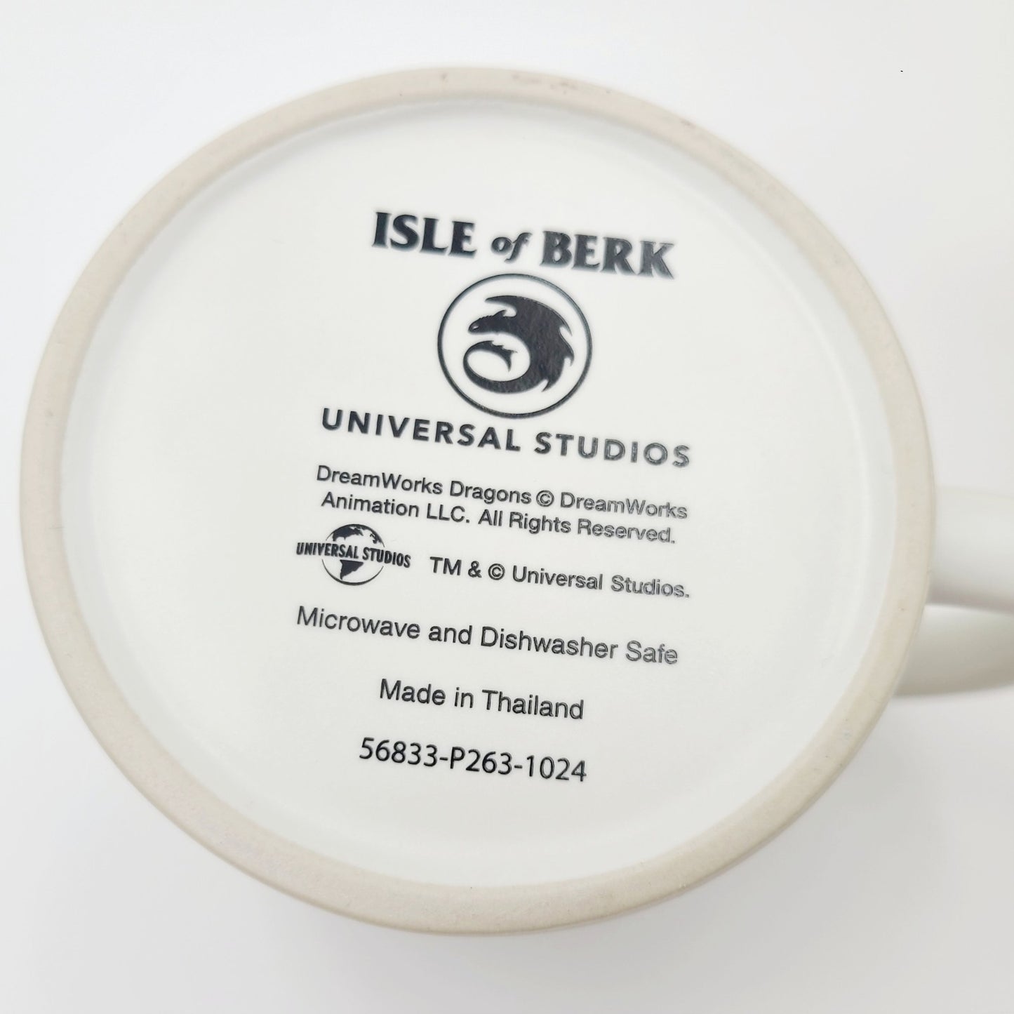 *2 Mug Set* Universal Epic How To Train Your Dragon Night Light Fury Ceramic Cup
