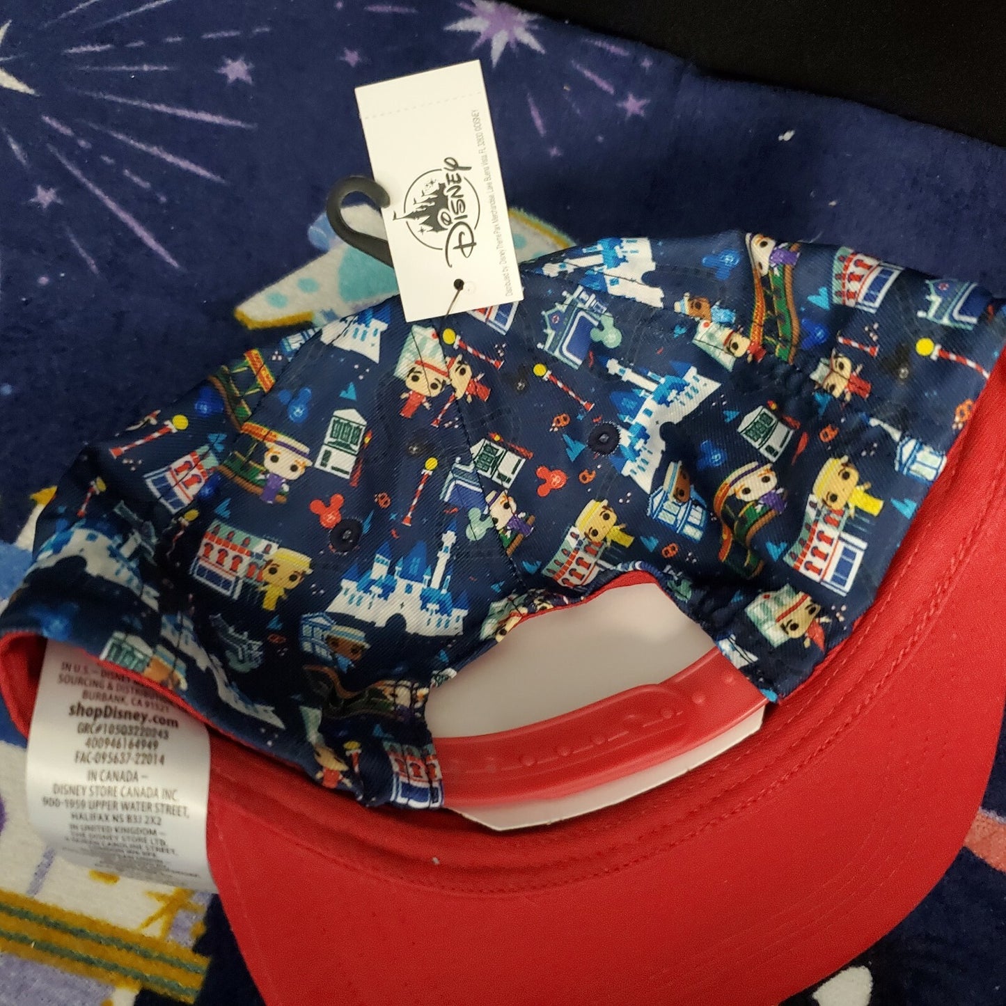 2022 Disney Parks Loungefly Dapper Dans Cap Hat Cinderella Castle NEW WDW