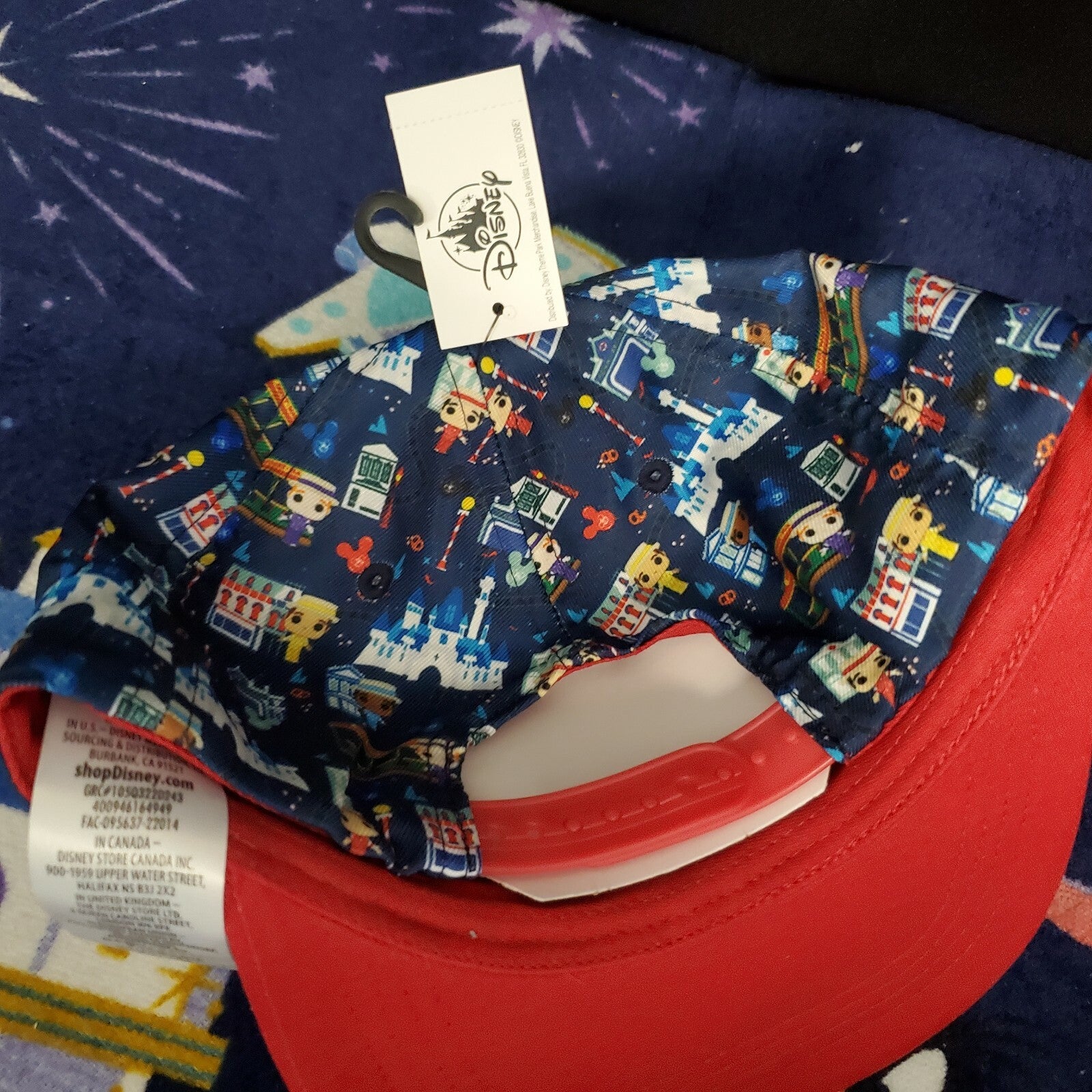 2022 Disney Parks Loungefly Dapper Dans Cap Hat Cinderella Castle NEW WDW