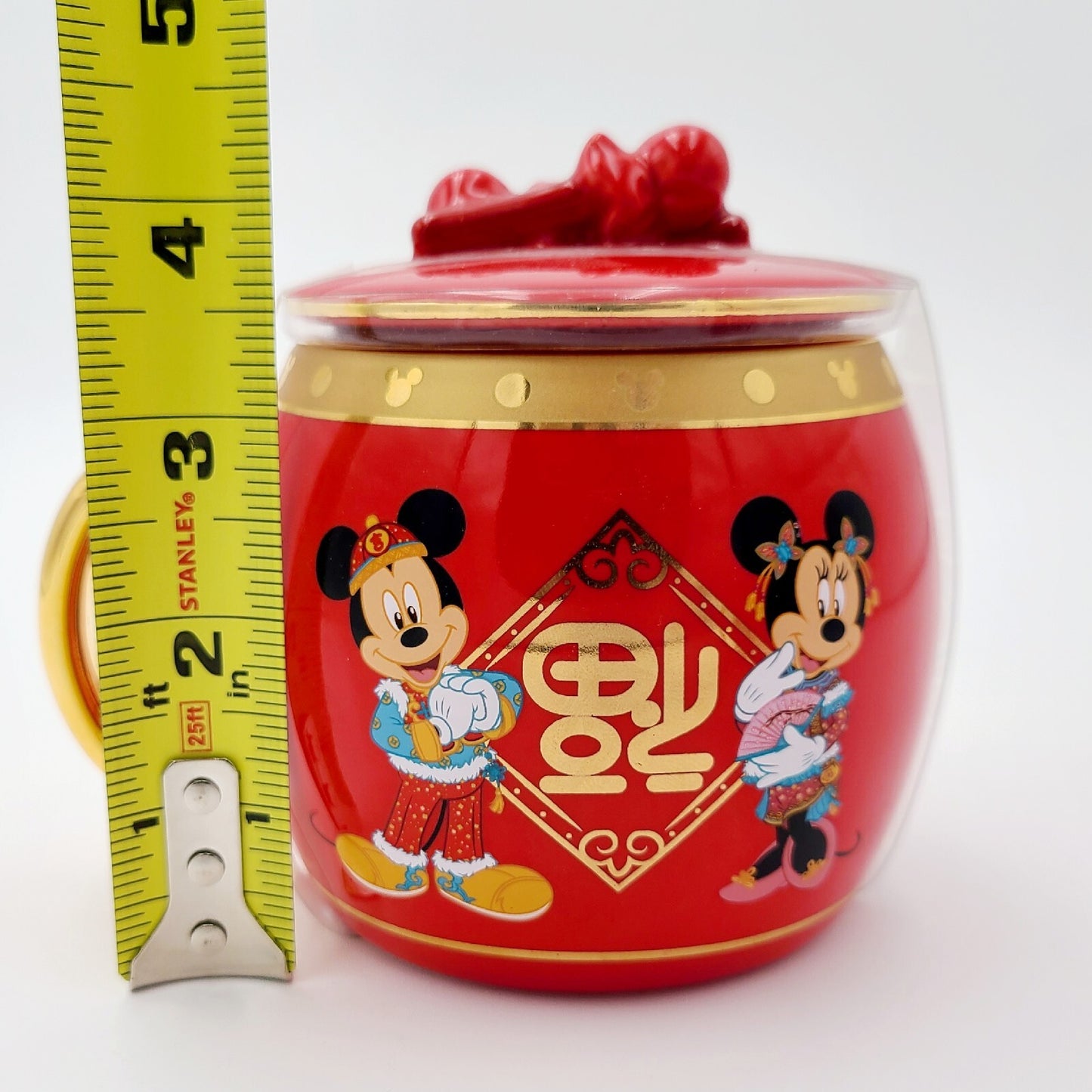 *2 Mugs* Disney Parks 2020 Chinese Lunar New Year Chip N’ Dale Mickey & Minnie