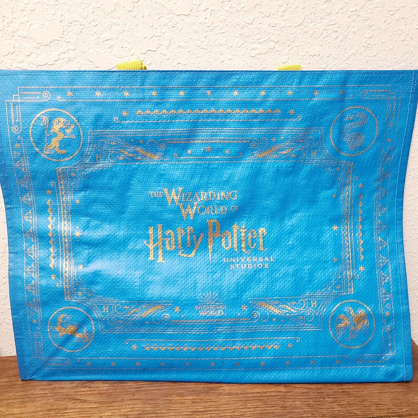 *2 Reusable Bag Set* Studios Wizarding World of Harry Potter Tote Gift Bag NEW