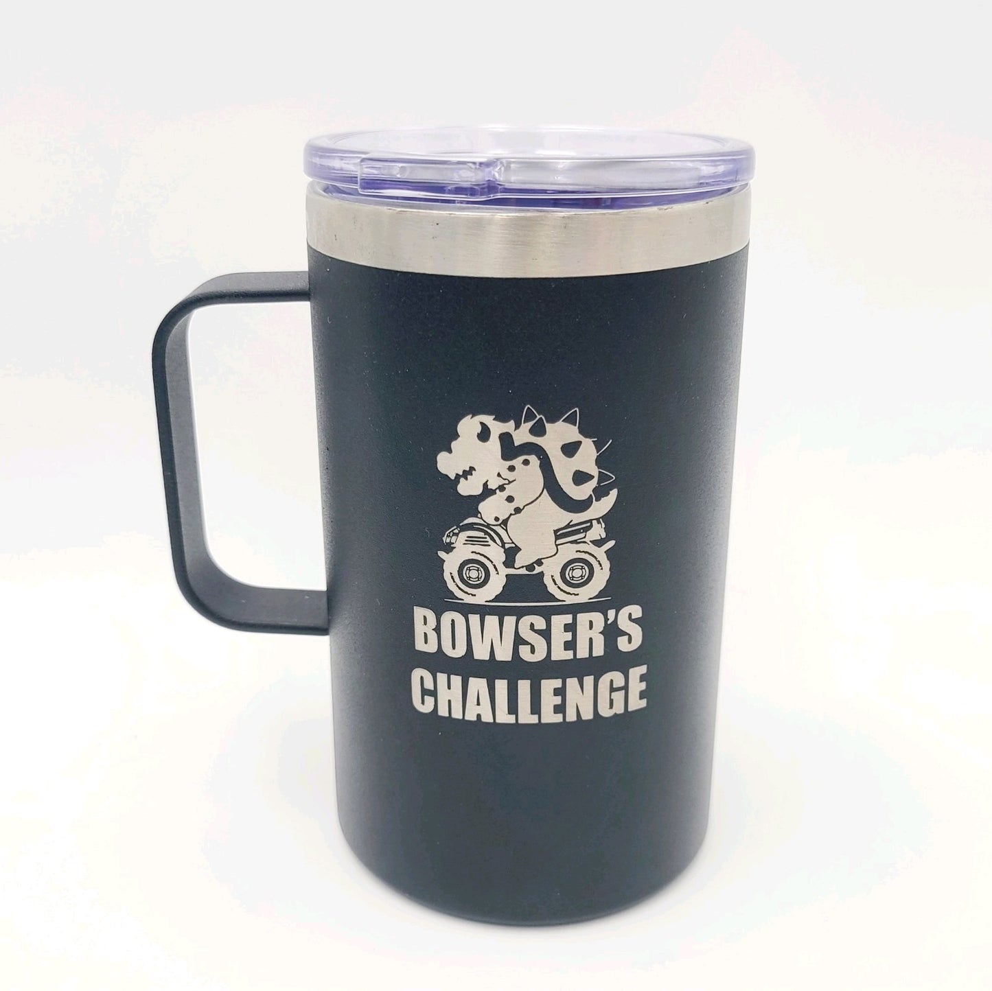 NEW Universal Studios EPIC Super Nintendo World Bowser Challenge Travel Tumbler