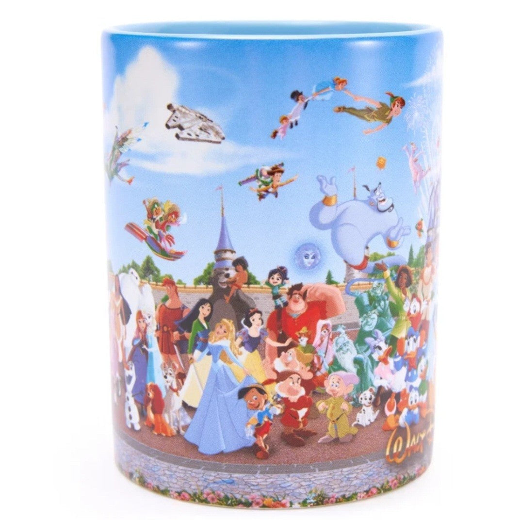2026 Walt Disney World Parks Mickey & Friends Storybook Collection Ceramic Mug