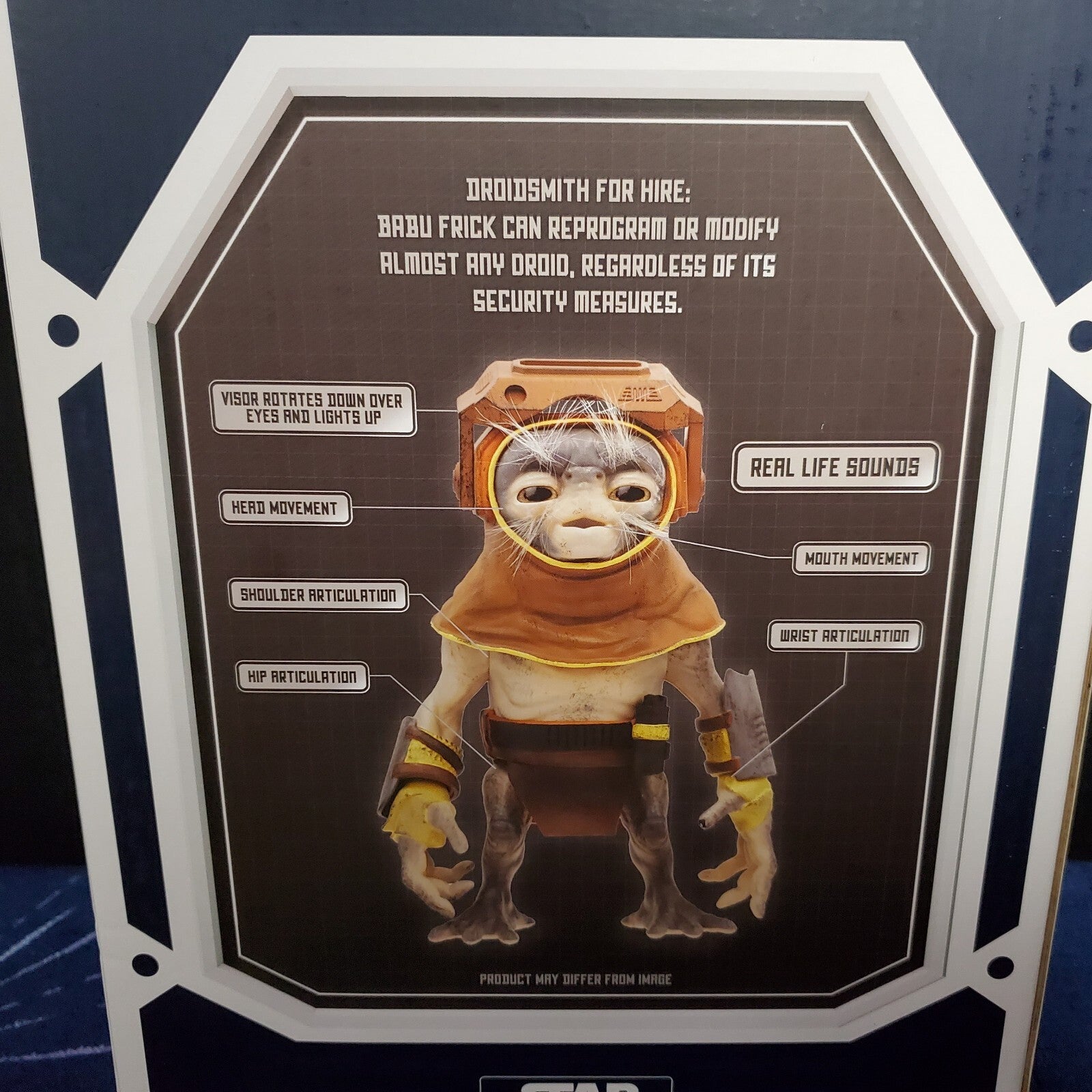 2022 Disney Star Wars Galaxy’s Edge Droid Depot Babu Frik Interactive Droidsmith