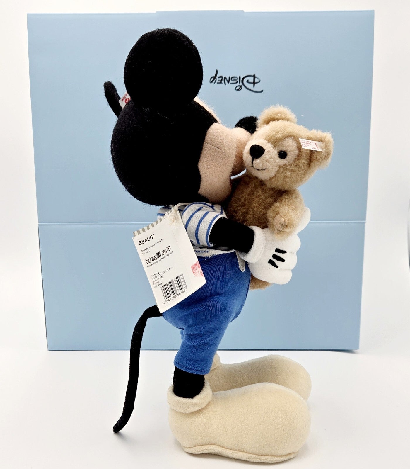 NEW Disney Parks X Steiff Mickey Mouse & Duffy Disney Bear Collectible LE 1550