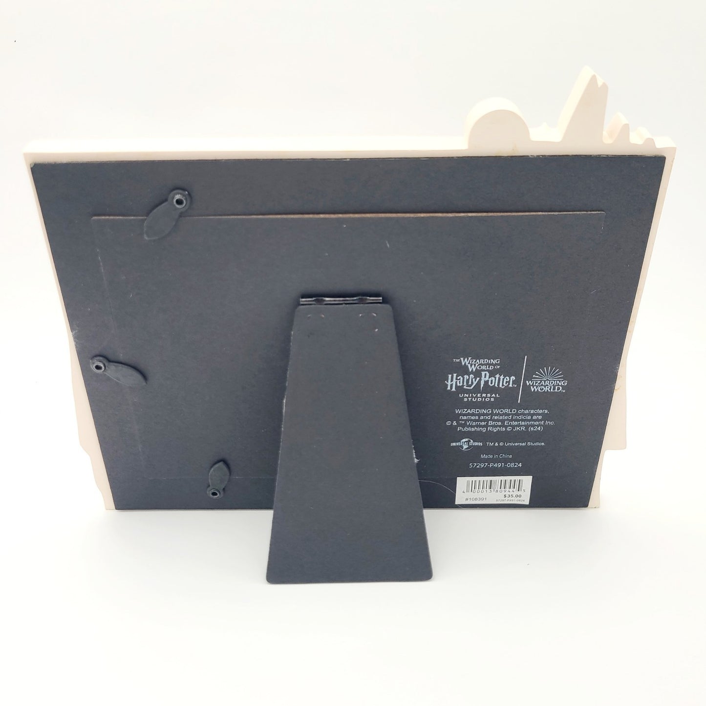 NEW Universal Studios Harry Potter World Hogsmeade Christmas Photo Picture Frame