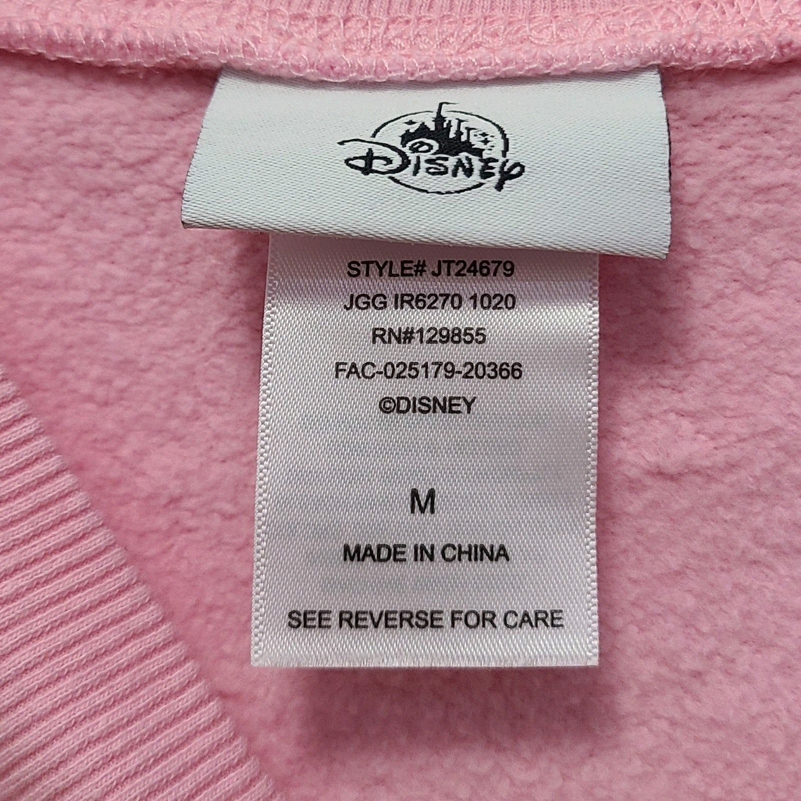 MEDIUM Disney Parks The Aristocats Marie Pink Sweatshirt ITS ALL ABOUT ME-NOW