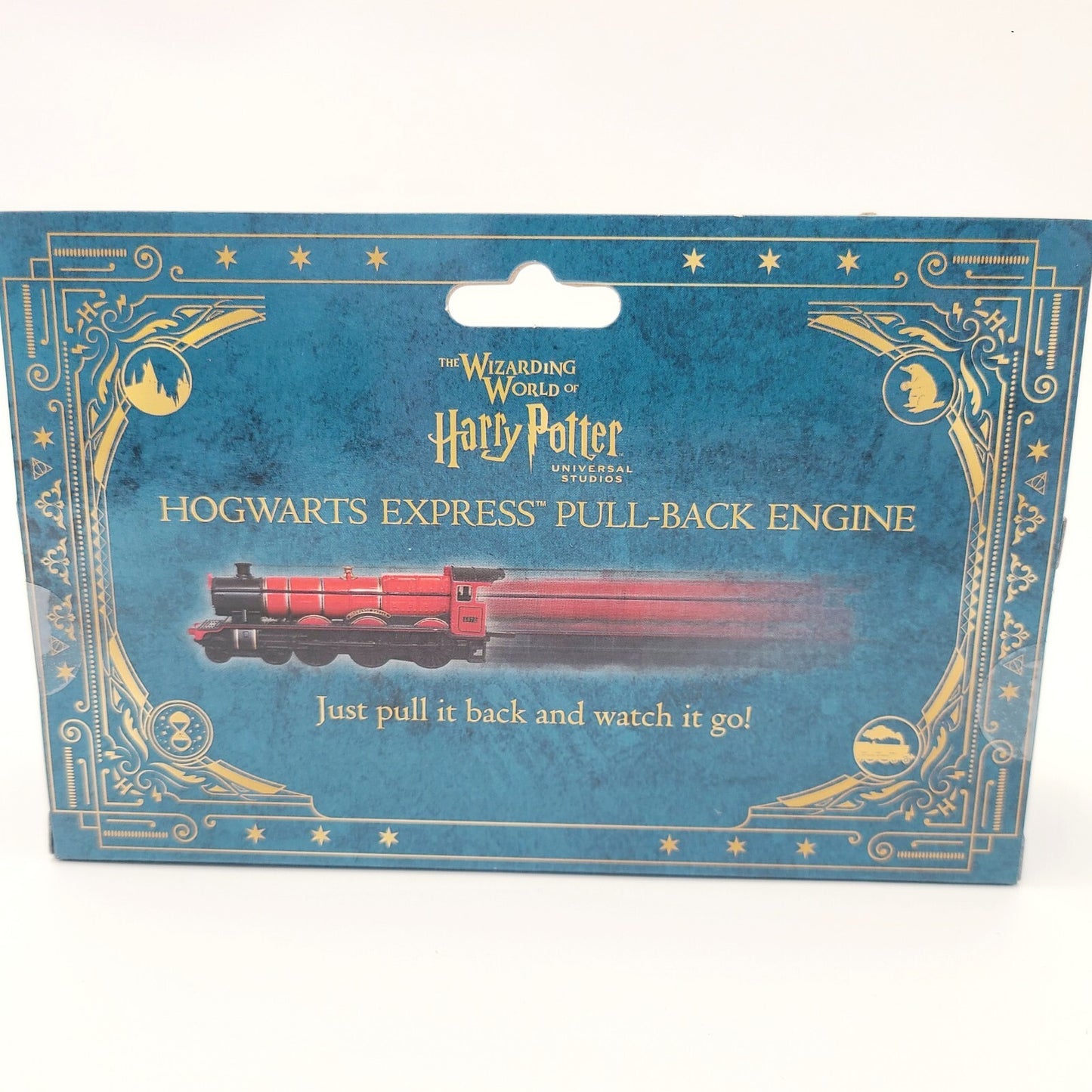 NEW Universal Studios Harry Potter Hogwarts Express Toy Pull Back Engine Train