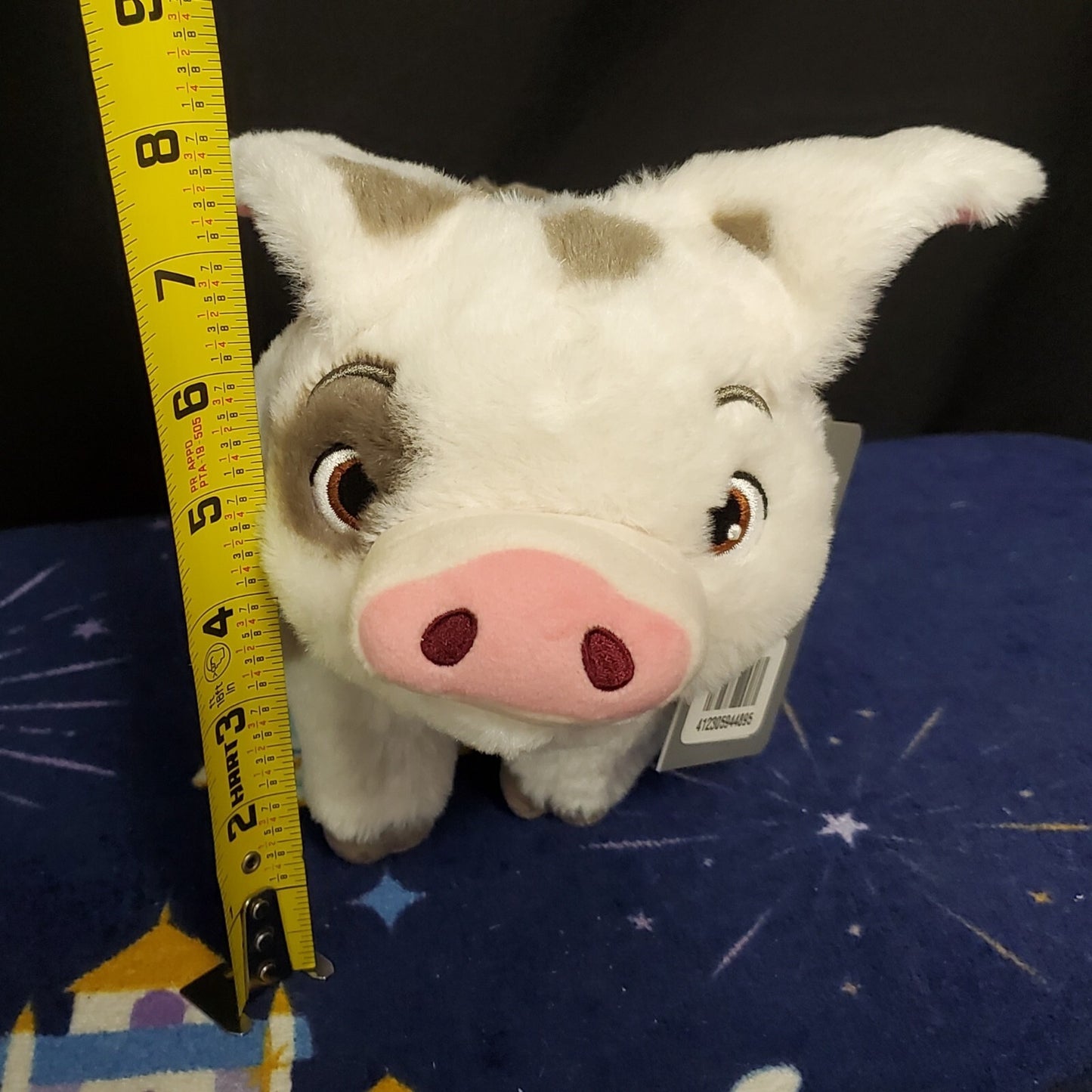 NEW Disney Store Moana Pua Spotted Pig Friend Small Plush Stuffed Animal 8"
