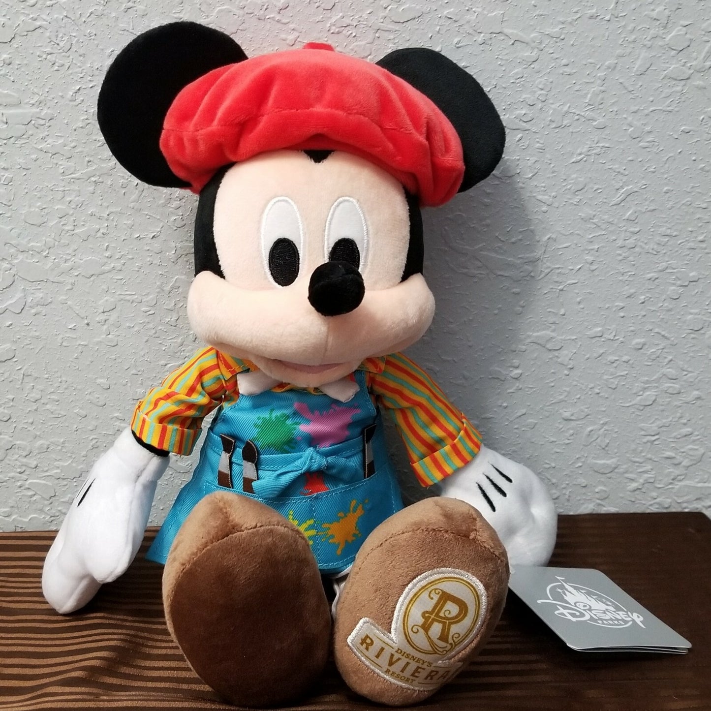 Walt Disney World Riviera Resort Plush Set Of 2 Mickey & Minnie Mouse Brand New