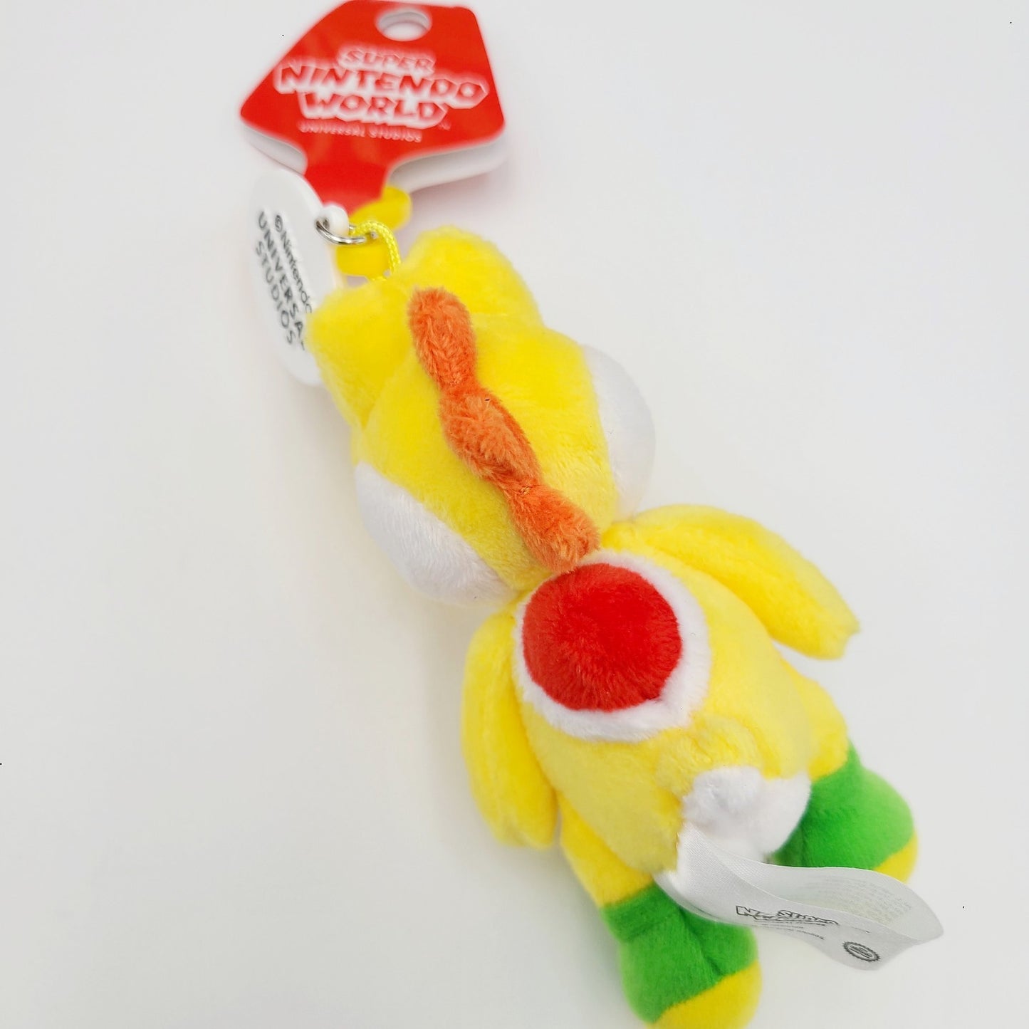 YELLOW Yoshi Plush Keychain Universal Orlando EPIC Universe Super Nintendo World