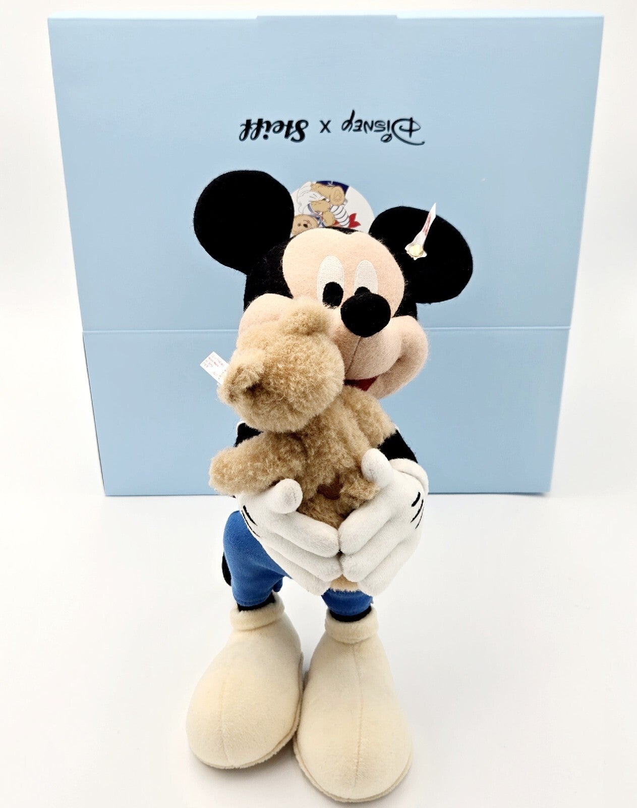 NEW Disney Parks X Steiff Mickey Mouse & Duffy Disney Bear Collectible LE 1550