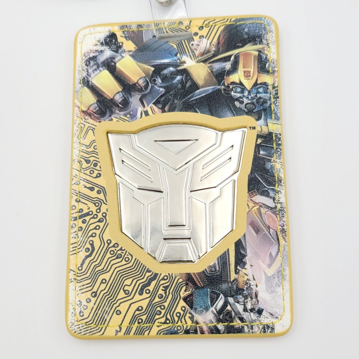 Universal Studios Exclusive Transformers Bumblebee Retractable ID Badge Reel New