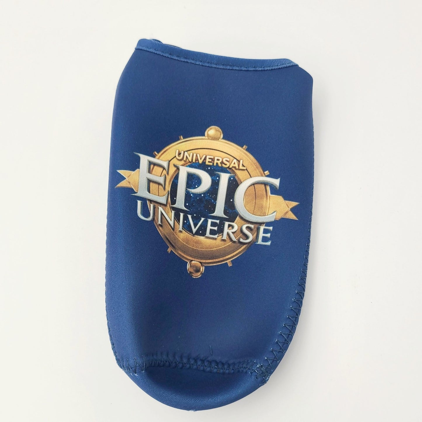 Universal EPIC Universe Blue Lanyard Beverage Water Bottle Holder Pouch Sleeve