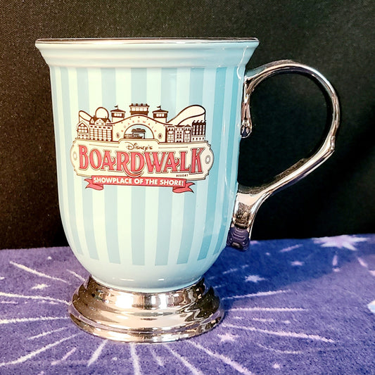 Disney World Parks Boardwalk Resort DVC Coffee Mug Mickey Minnie 14oz Cup Mug