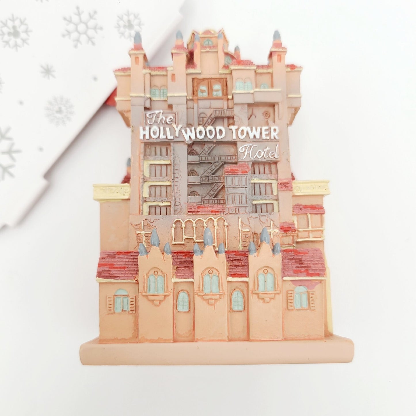 2024 Disney Park Hollywood Studios Tower Of Terror Miniature Ornament Mickey NEW