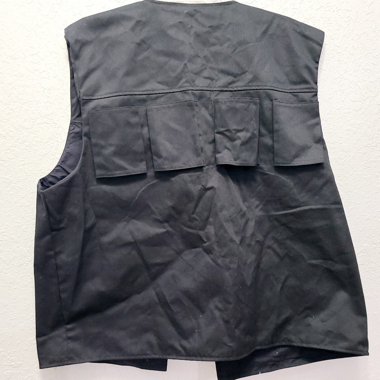 XL Disney Parks Han Solo Vest Adult XLARGE Black Star Wars Galaxy’s Edge Costume