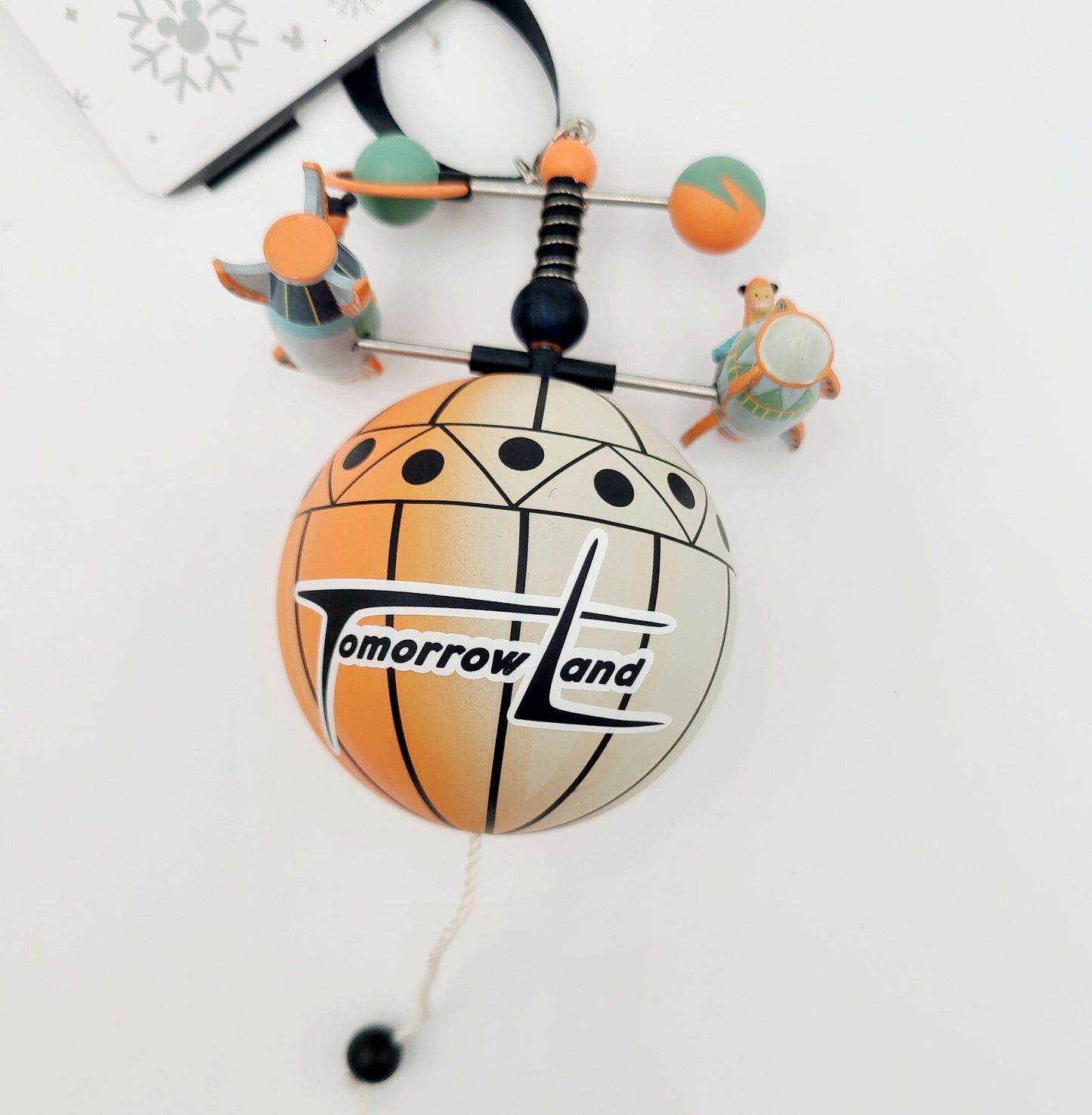 2024 Disney Parks Magic Kingdom Tomorrowland Astro Orbiter Spinner Ornament NEW
