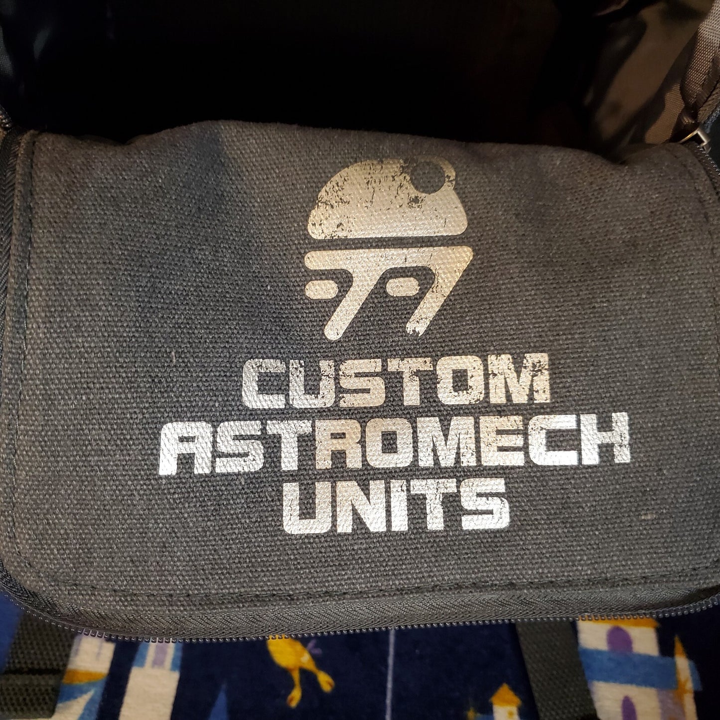 NEW Star Wars Backpack Galaxy's Edge Droid Depot Automaton Astromech Disney Bag
