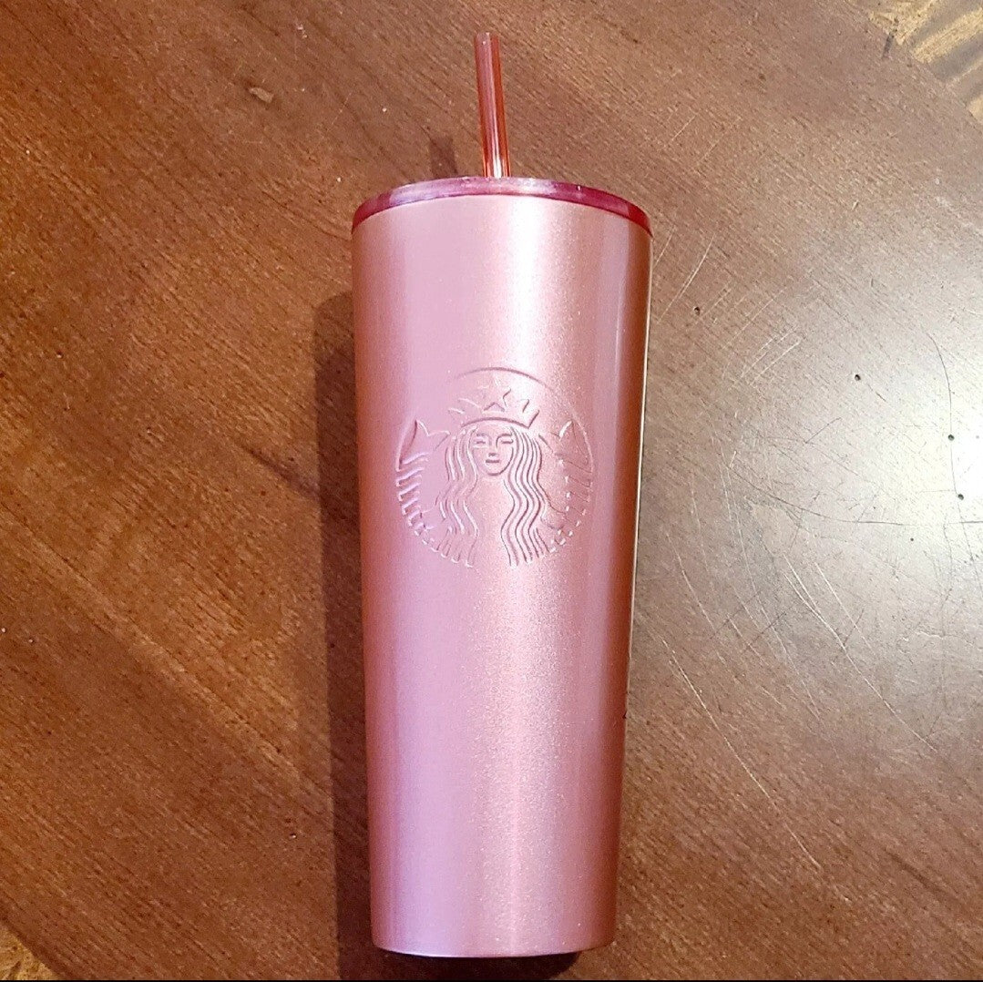 Walt Disney World 4 Park Starbucks Tumbler Magic Kingdom EPCOT Hollywood Animal