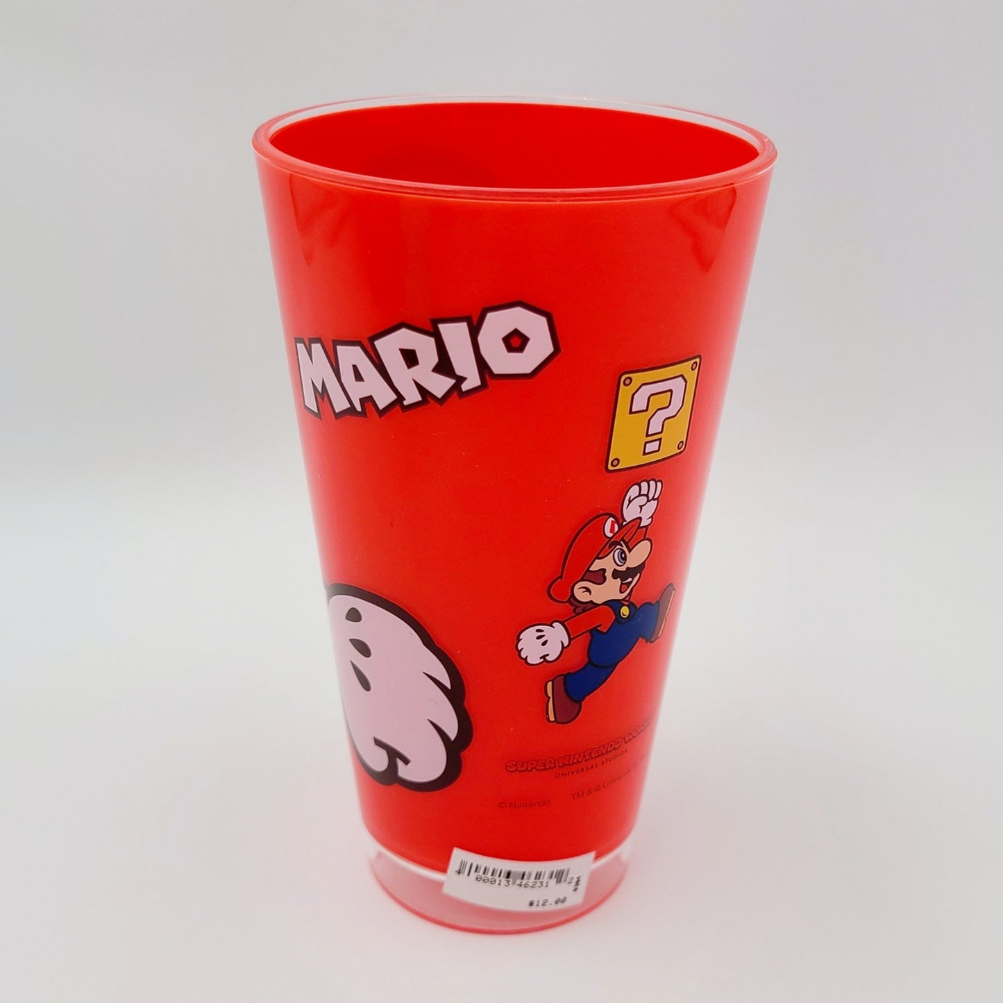 2025 Super Nintendo World Epic Universe Universal Orlando Mario Acrylic Cup NEW