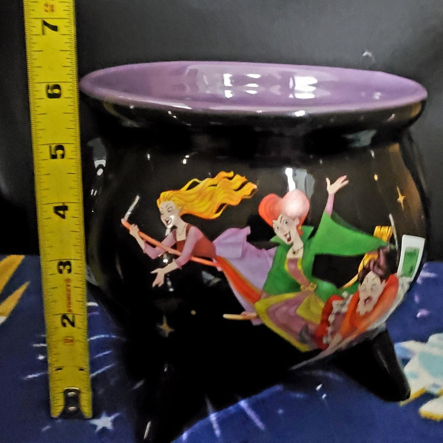 NEW Disney Parks 2022 Halloween Hocus Pocus Sanderson Sisters Cauldron 6" Bowl