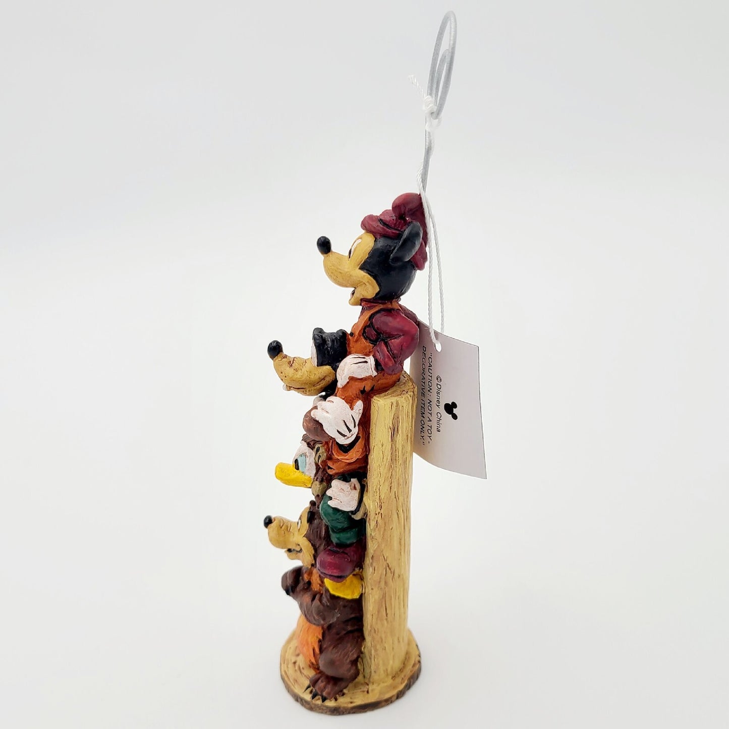 NEW Disney Parks Wilderness Lodge Resort Mickey Goofy Donald Totem Photo Holder