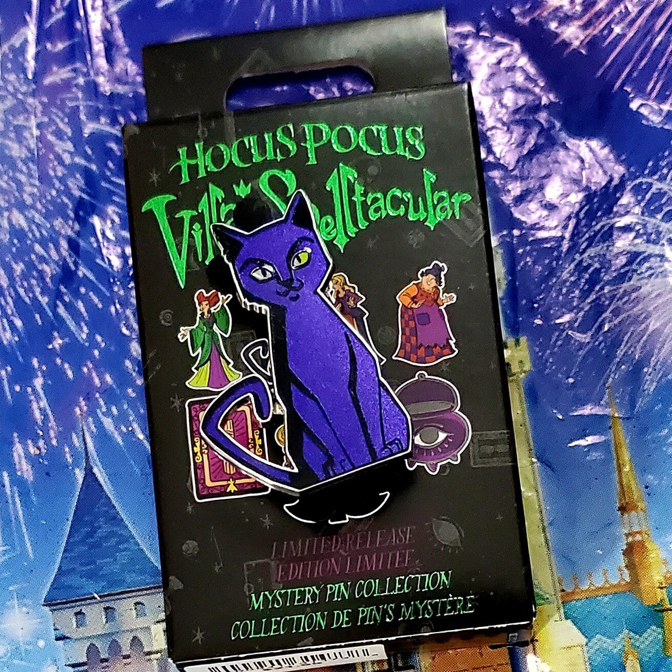*5 Pin Set* Disney Parks 2021 Halloween Hocus Pocus Villain Spelltacular Mystery