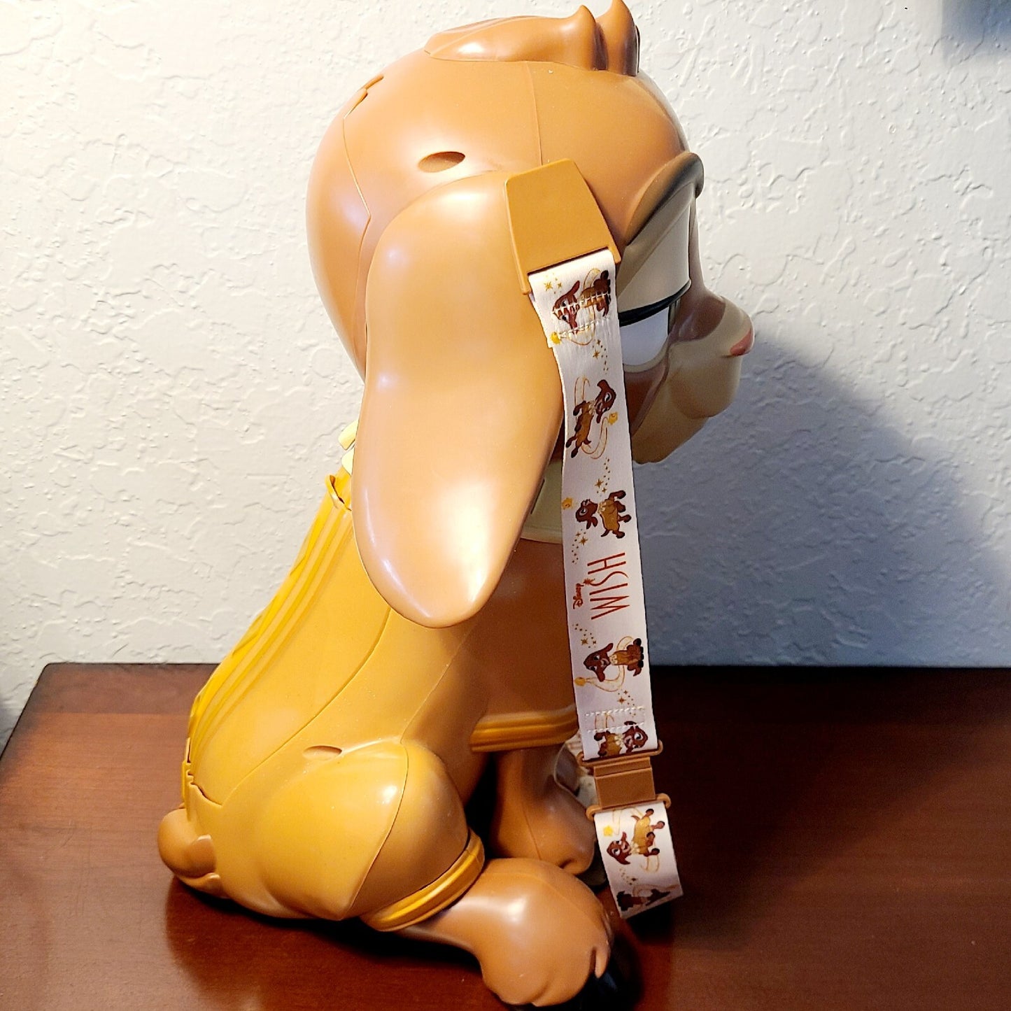 2023 Disney World Parks Wish Asha's Talking Goat Valentino Popcorn Bucket NEW