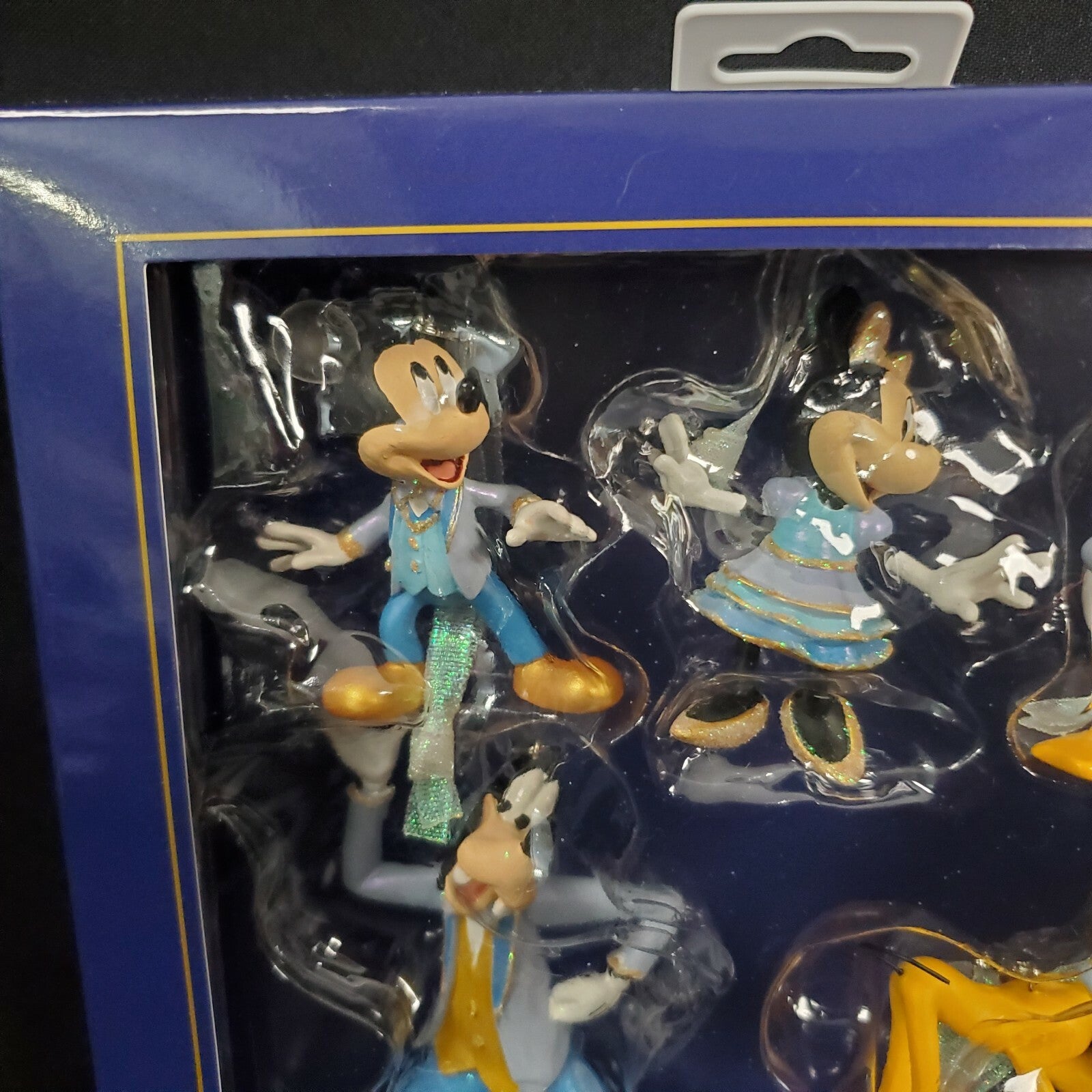 2021 Walt Disney World 50th Anniversary 5 Ornament Box Set Mickey Minnie Goofy