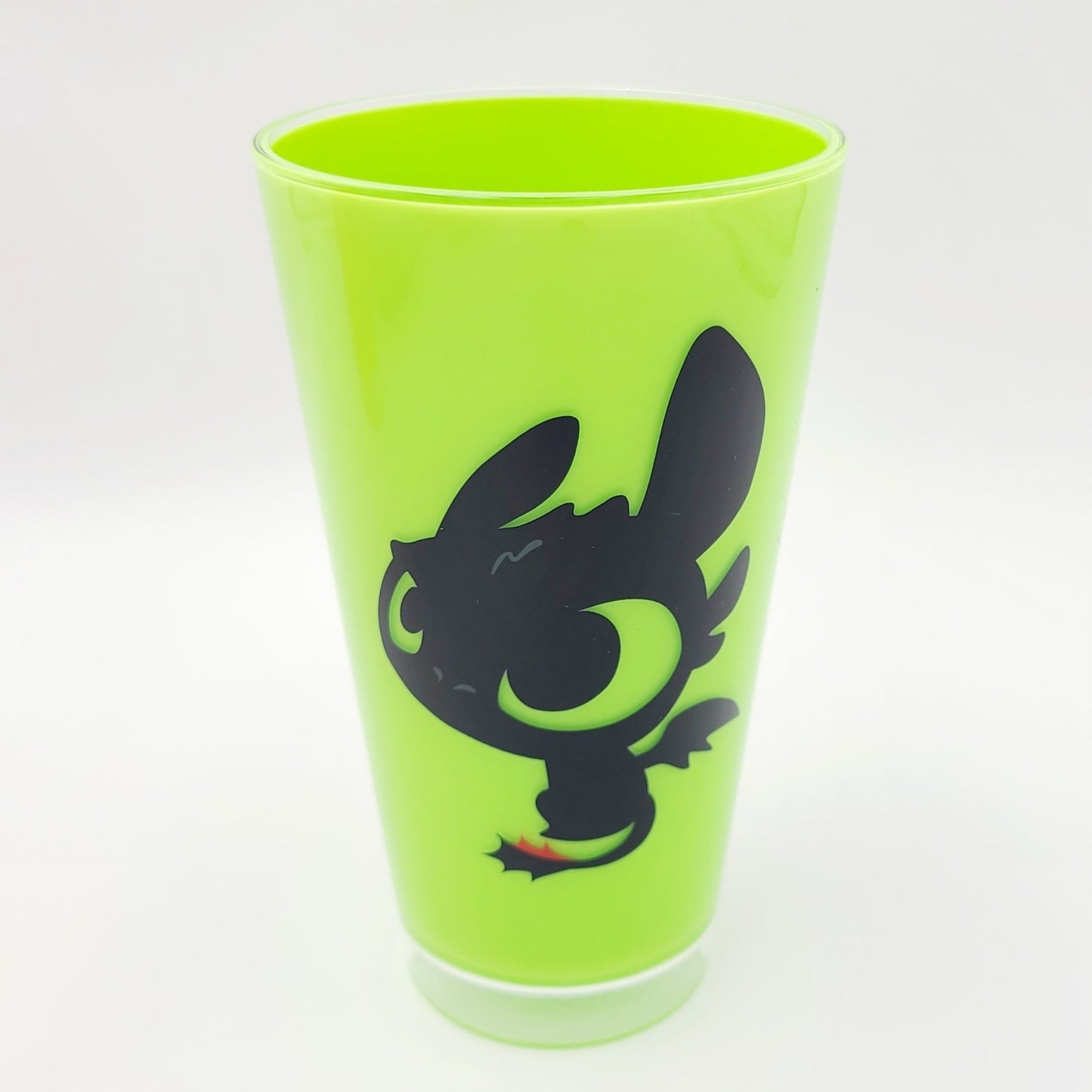EPIC How To Train Your Dragon Isle Berk Toothless Black Fury Green Acrylic Cup