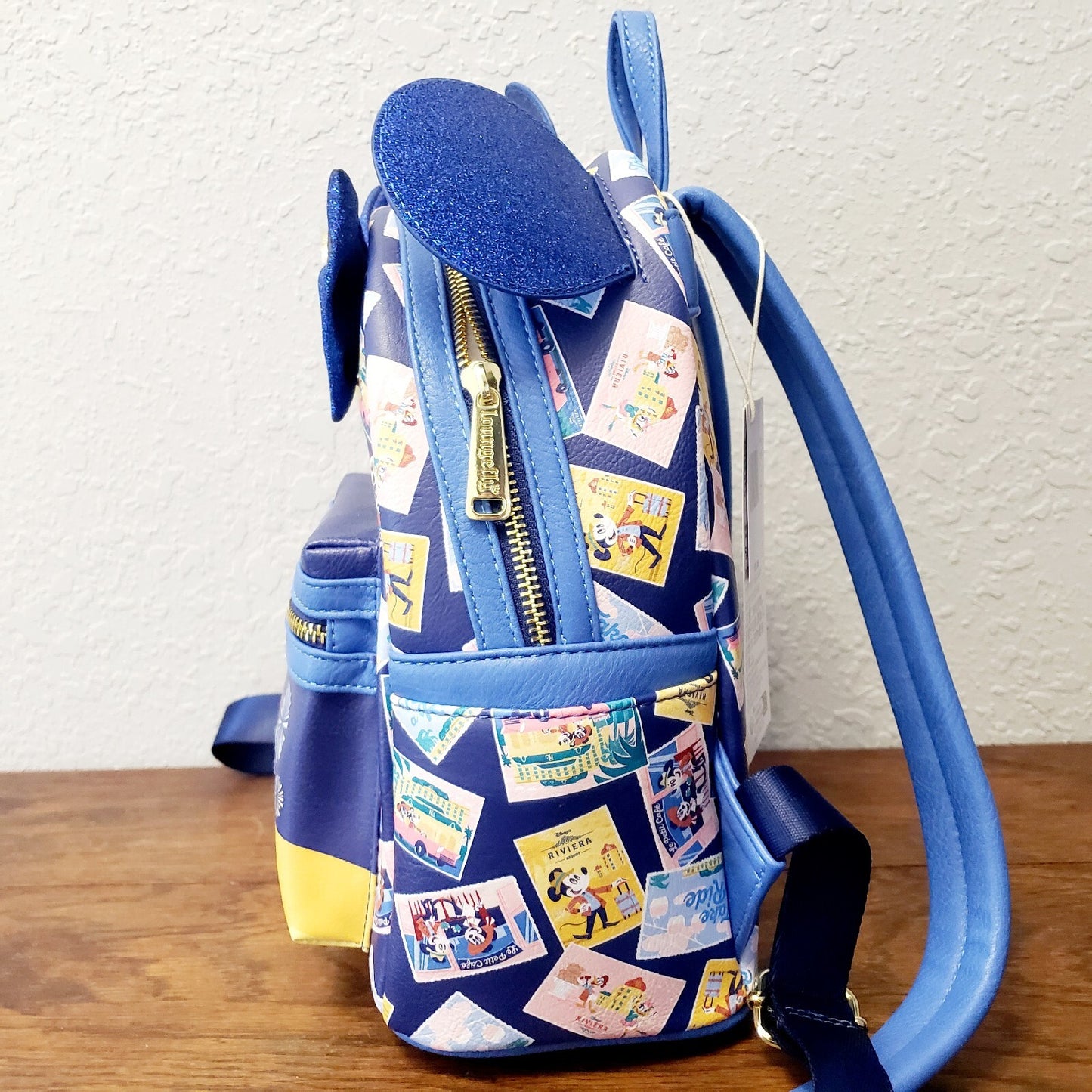 NEW 2023 Disney Parks Riviera Resort Loungefly Backpack Bag Mickey & Minnie NWT