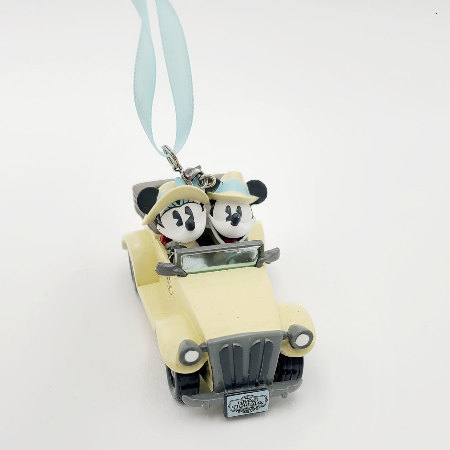 Disney Parks Ornament Grand Floridian Mickey & Minnie Antique Convertible Car