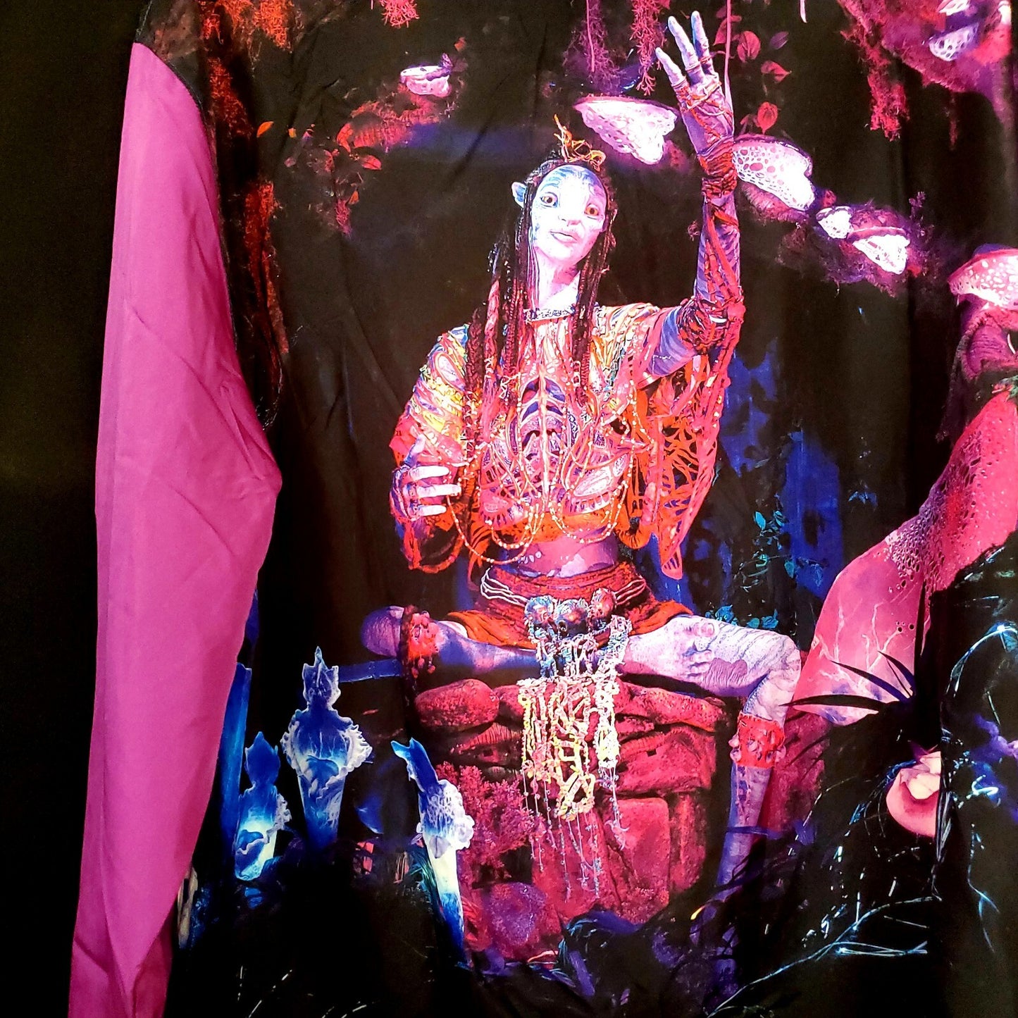 LARGE Disney Parks Pandora Avatar Floating Mountains Windbreaker Jacket Adult L
