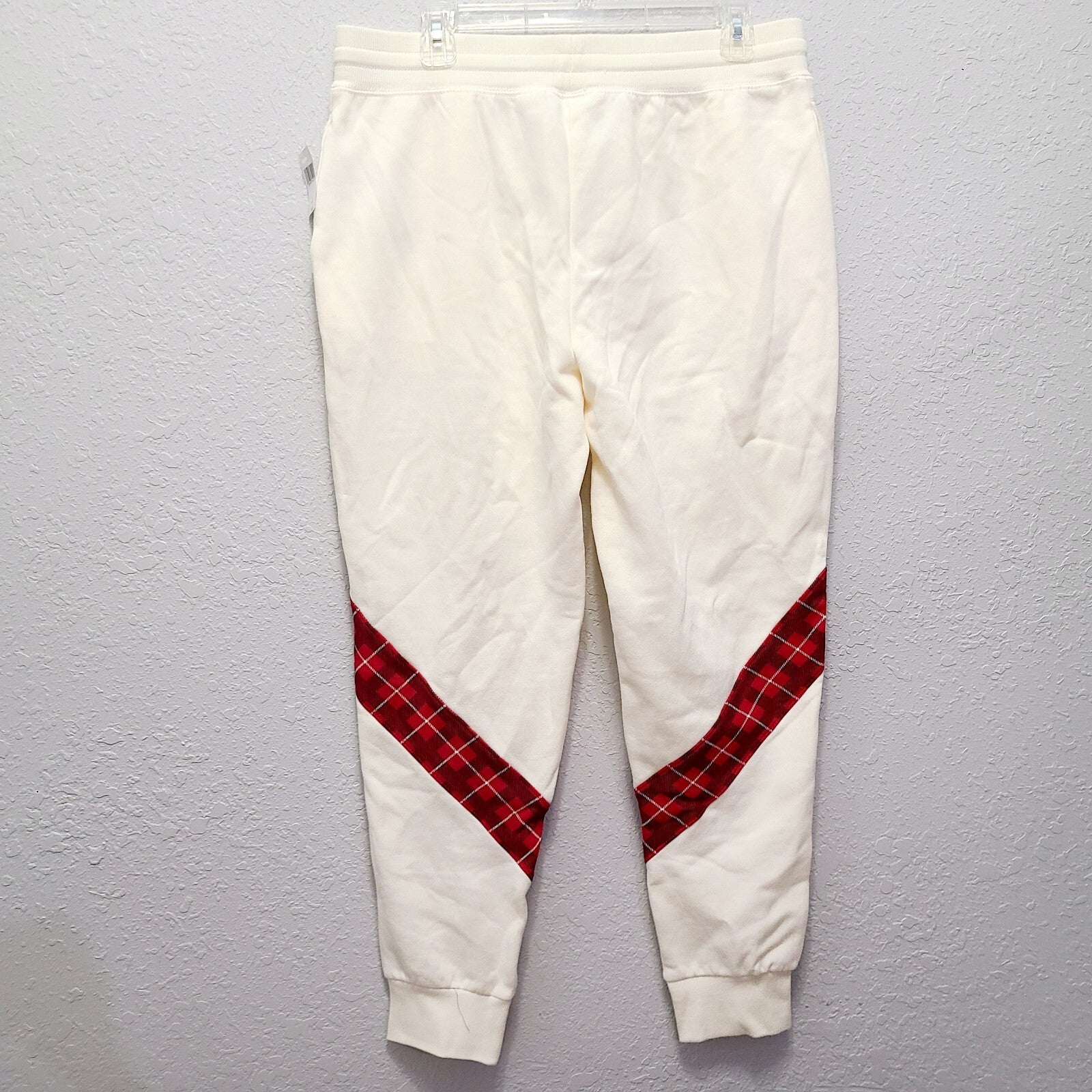 LARGE Disney World Parks Christmas Mickey Jogger Sweatpants 2021 JOY Snowflake