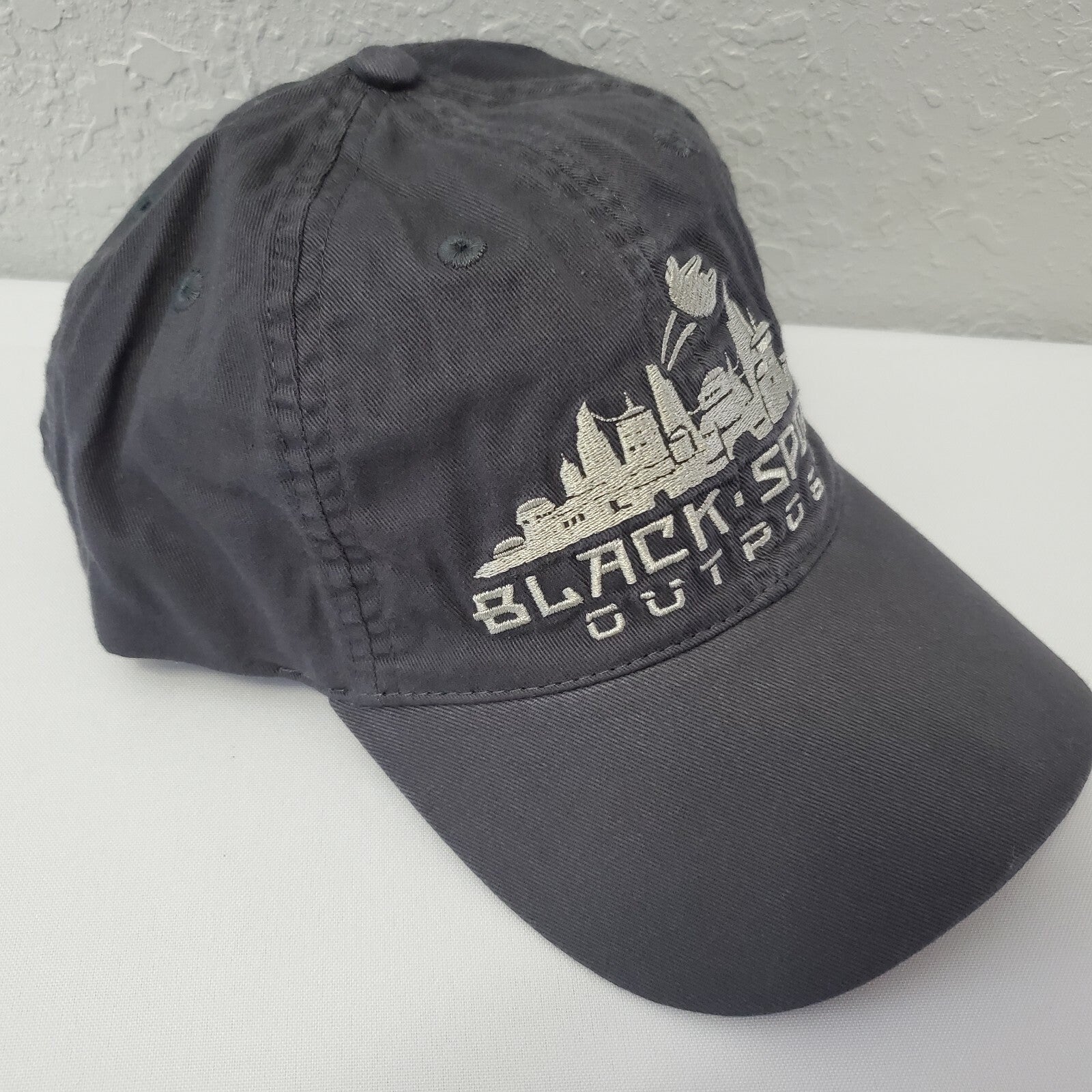 NEW Disney Parks Star Wars Galaxy’s Edge Black Spire Outpost Logo Ball Hat