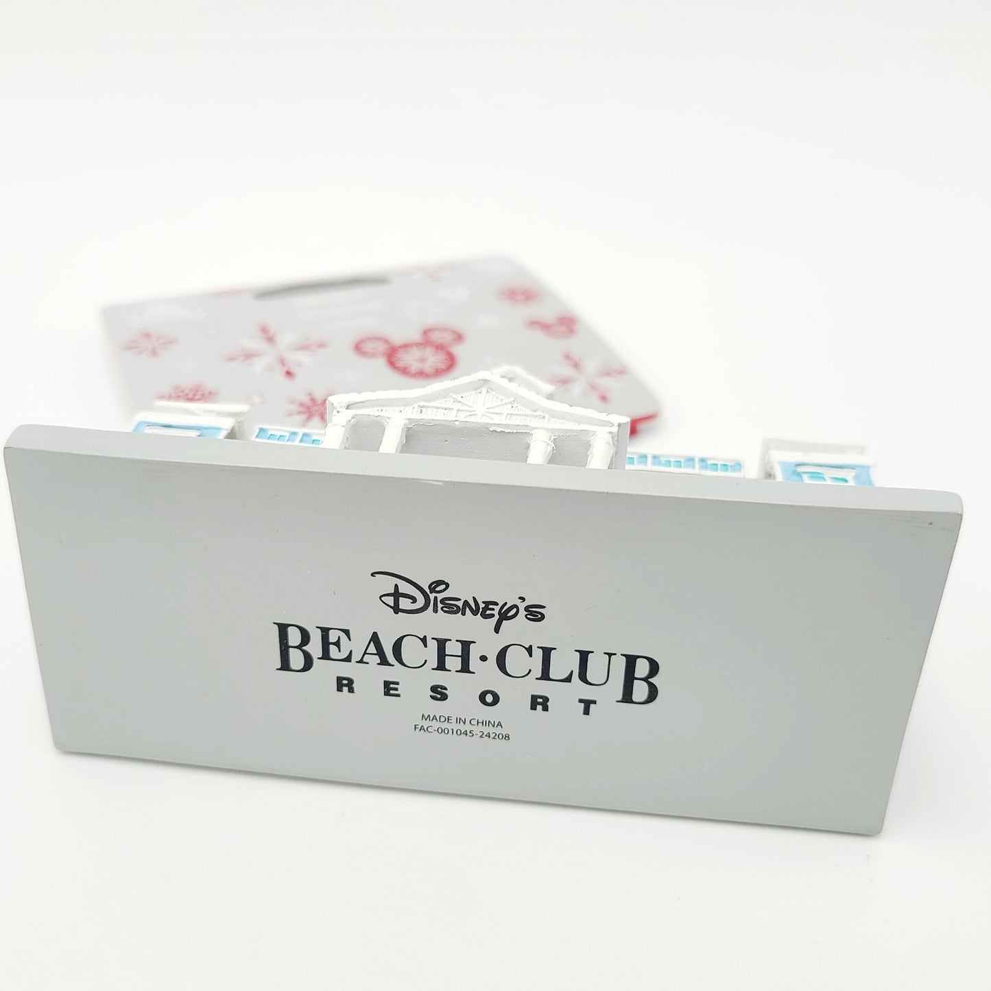 NEW 2024 Disney World Parks Beach Club Resort Mickey Minnie Christmas Ornament