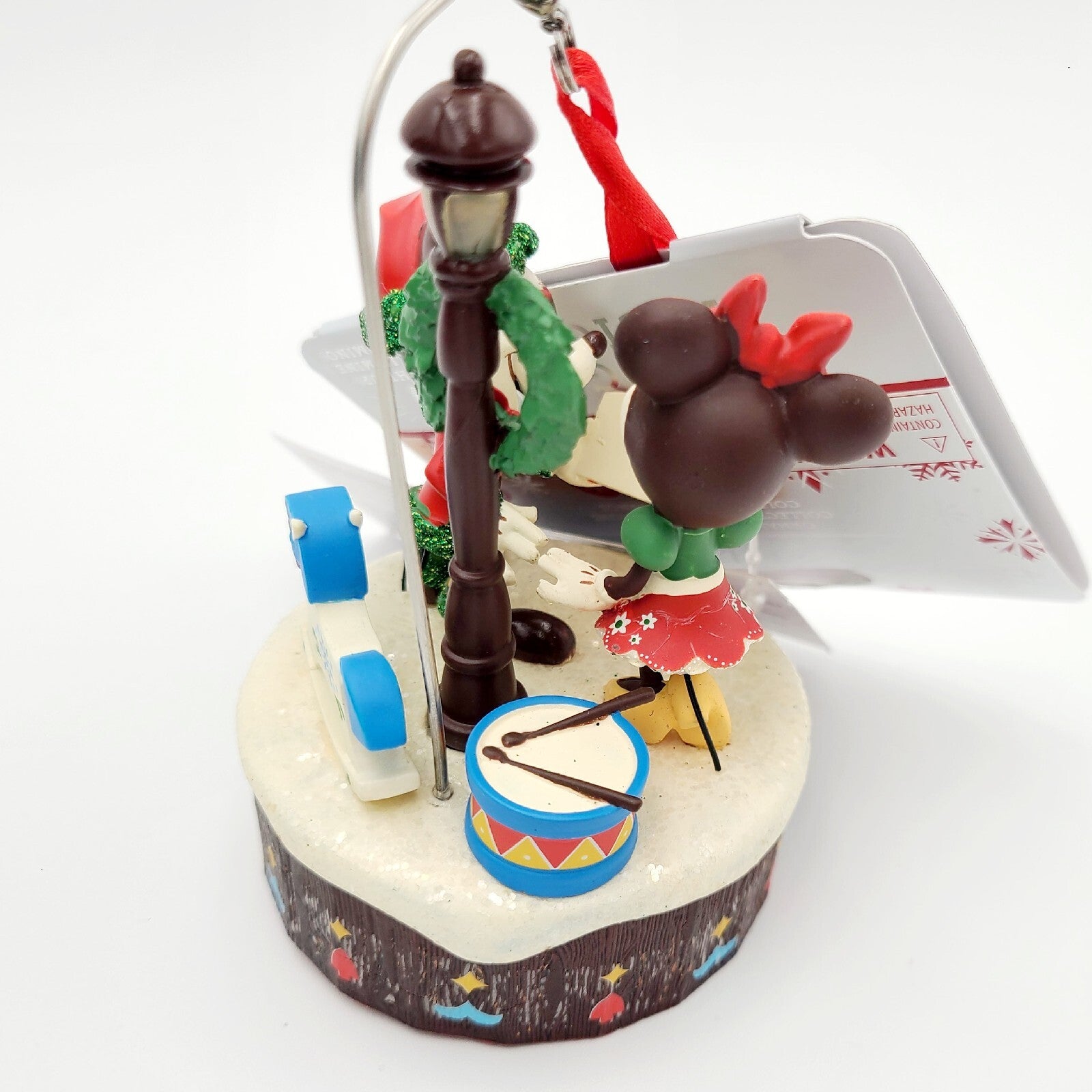 Disney Parks EPCOT World Showcase Germany Mickey & Minnie Ornament Lamp Post NEW