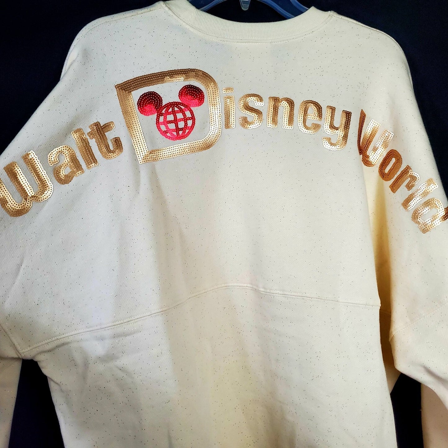 LARGE 2022 Walt Disney World Parks Christmas Holiday Santa Mickey Spirit Jersey